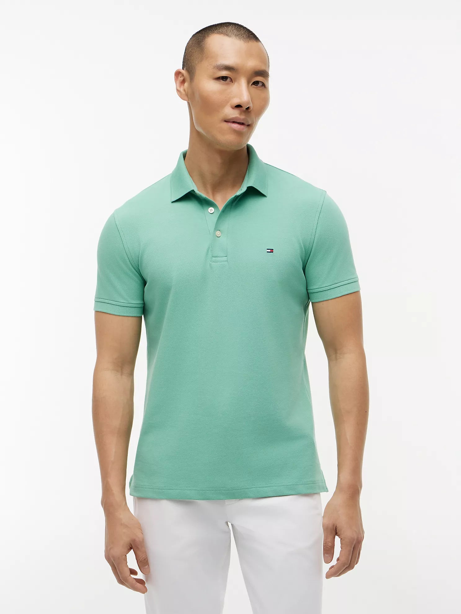 Tommy Hilfiger - Slim Fit Stretch Pique Polo