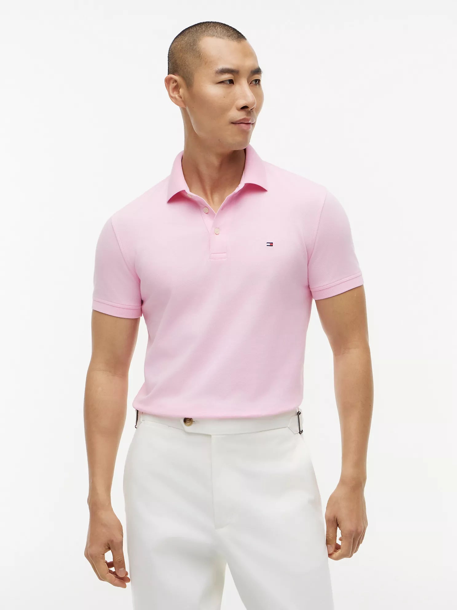 Tommy Hilfiger - Slim Fit Stretch Pique Polo