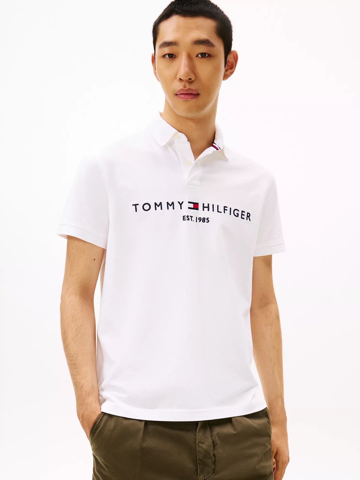 Tommy Hilfiger - Embroidered Tommy Logo Polo