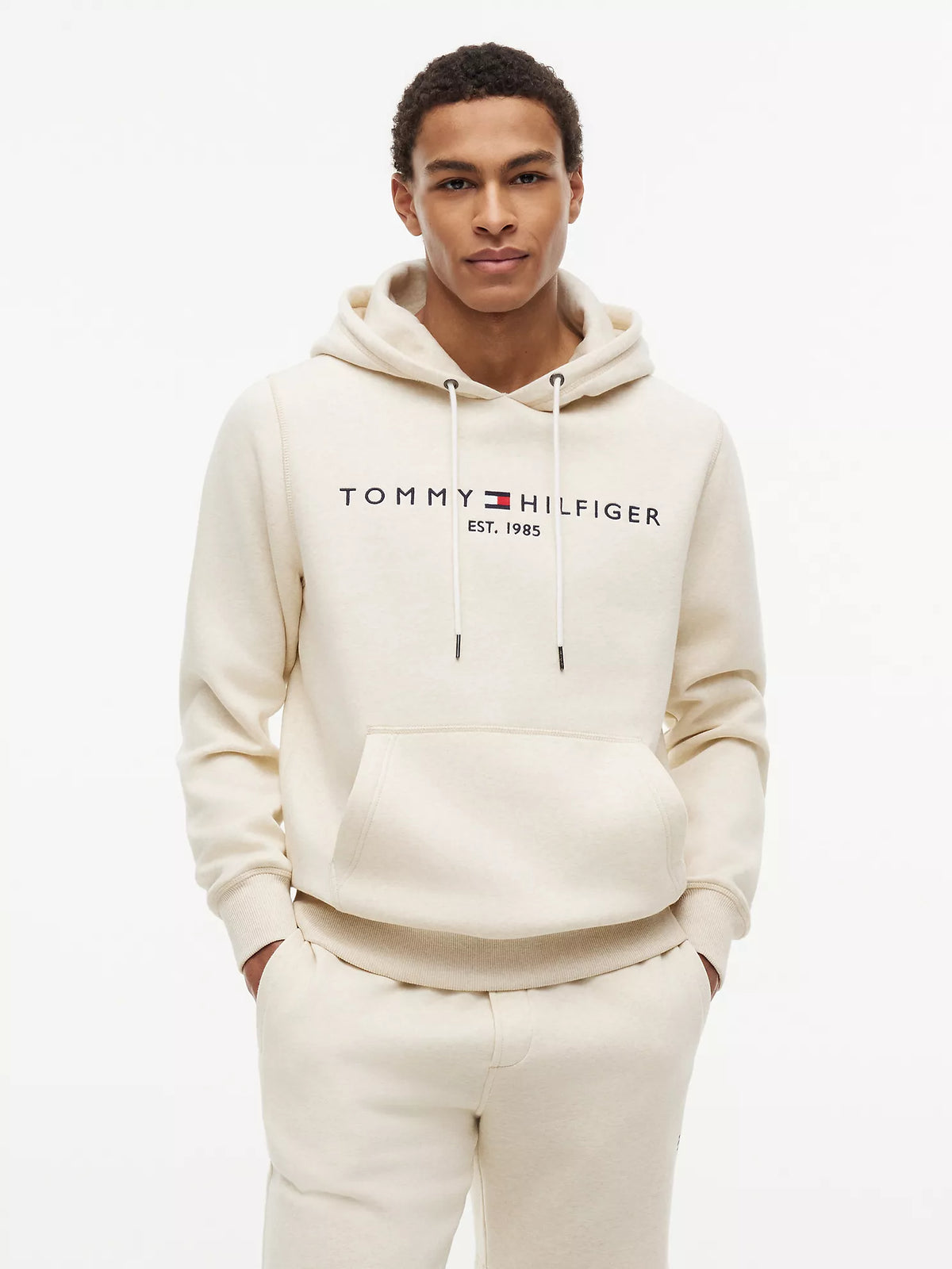 Tommy Hilfiger - Embroidered Tommy Logo Hoodie