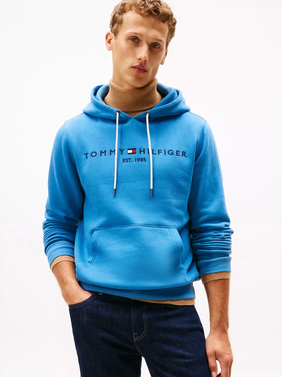 Tommy Hilfiger - Embroidered Tommy Logo Hoodie - Brandatak Store