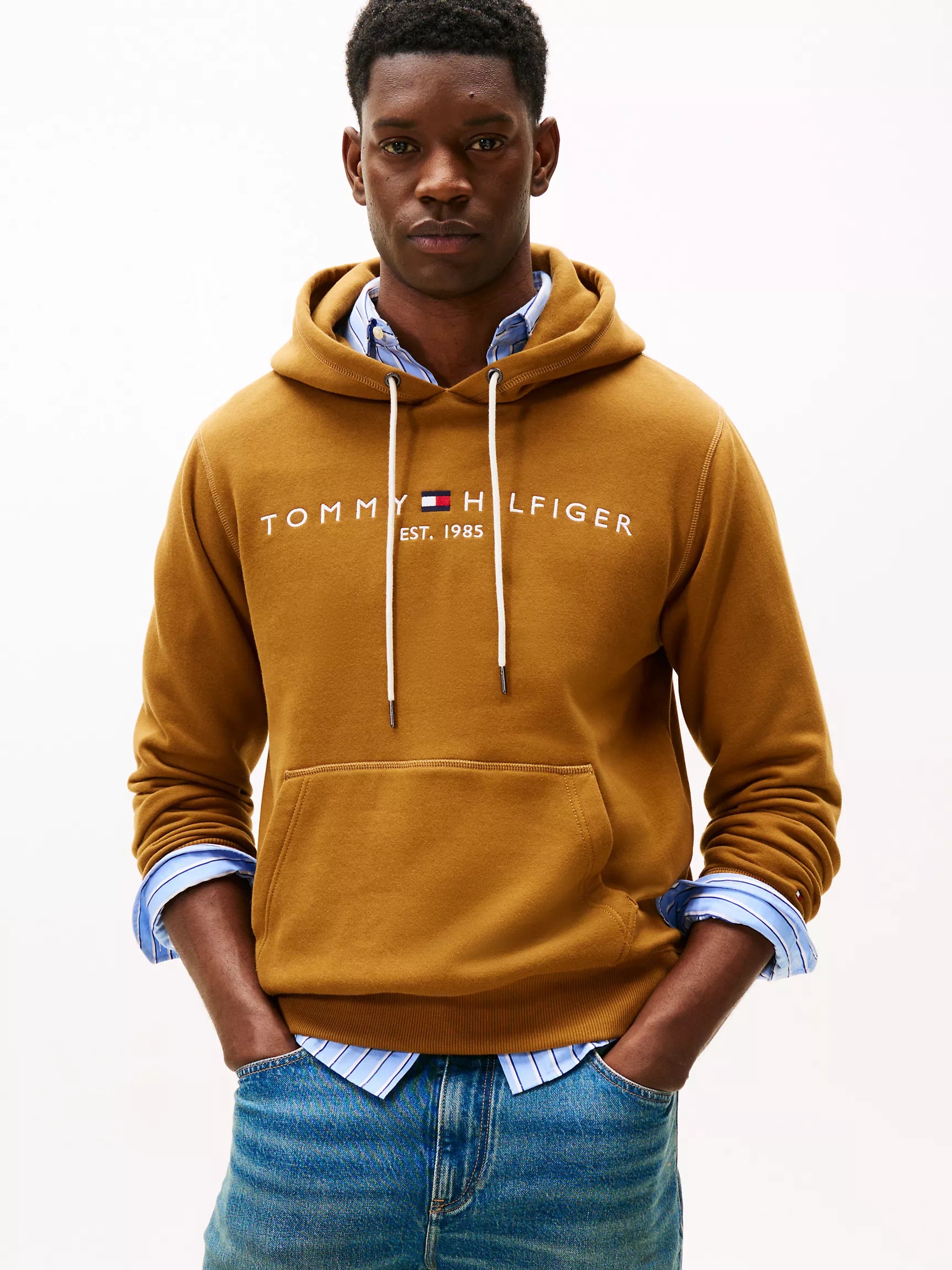 Tommy Hilfiger - Embroidered Tommy Logo Hoodie