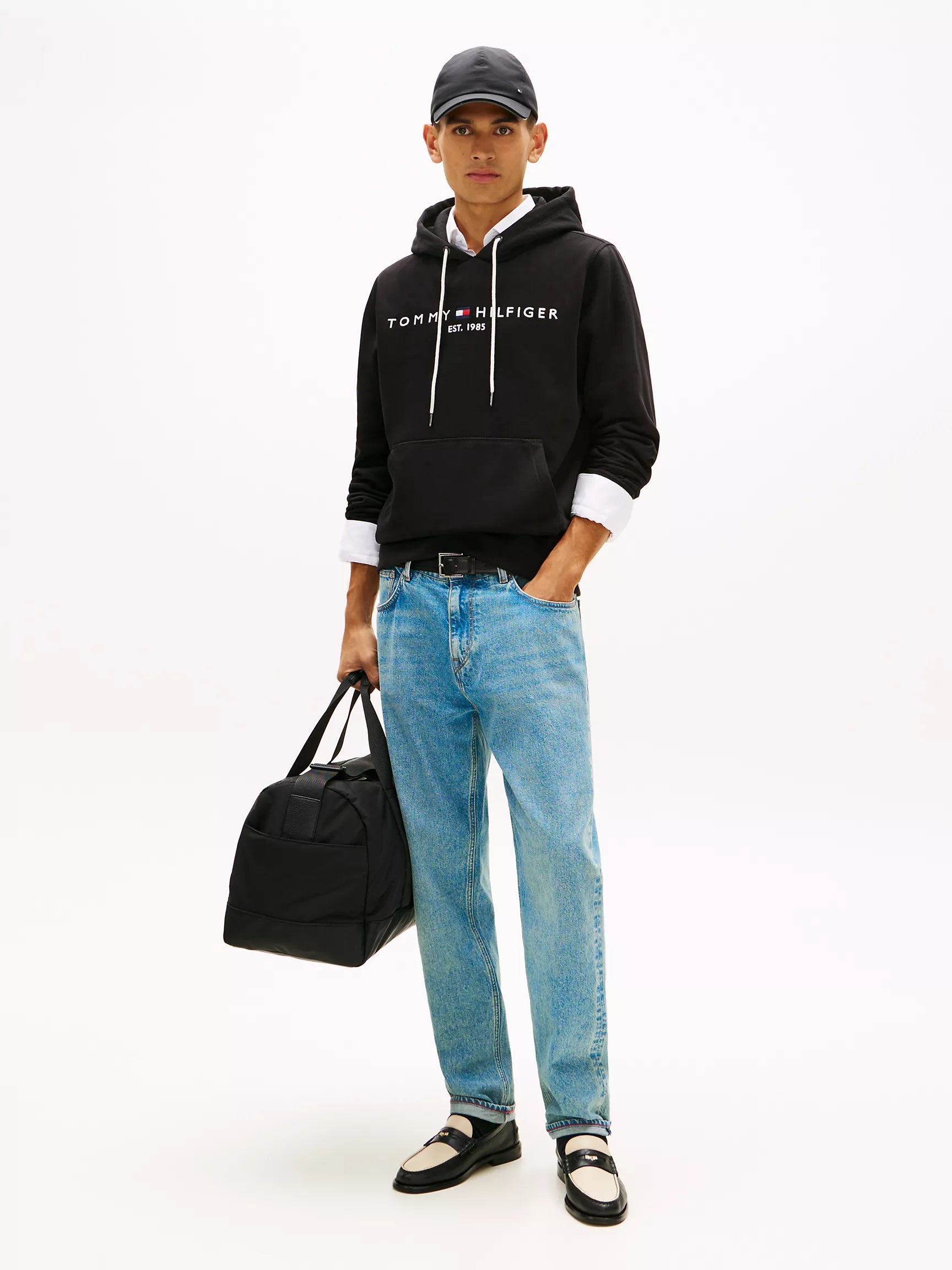 Tommy Hilfiger - Embroidered Tommy Logo Hoodie