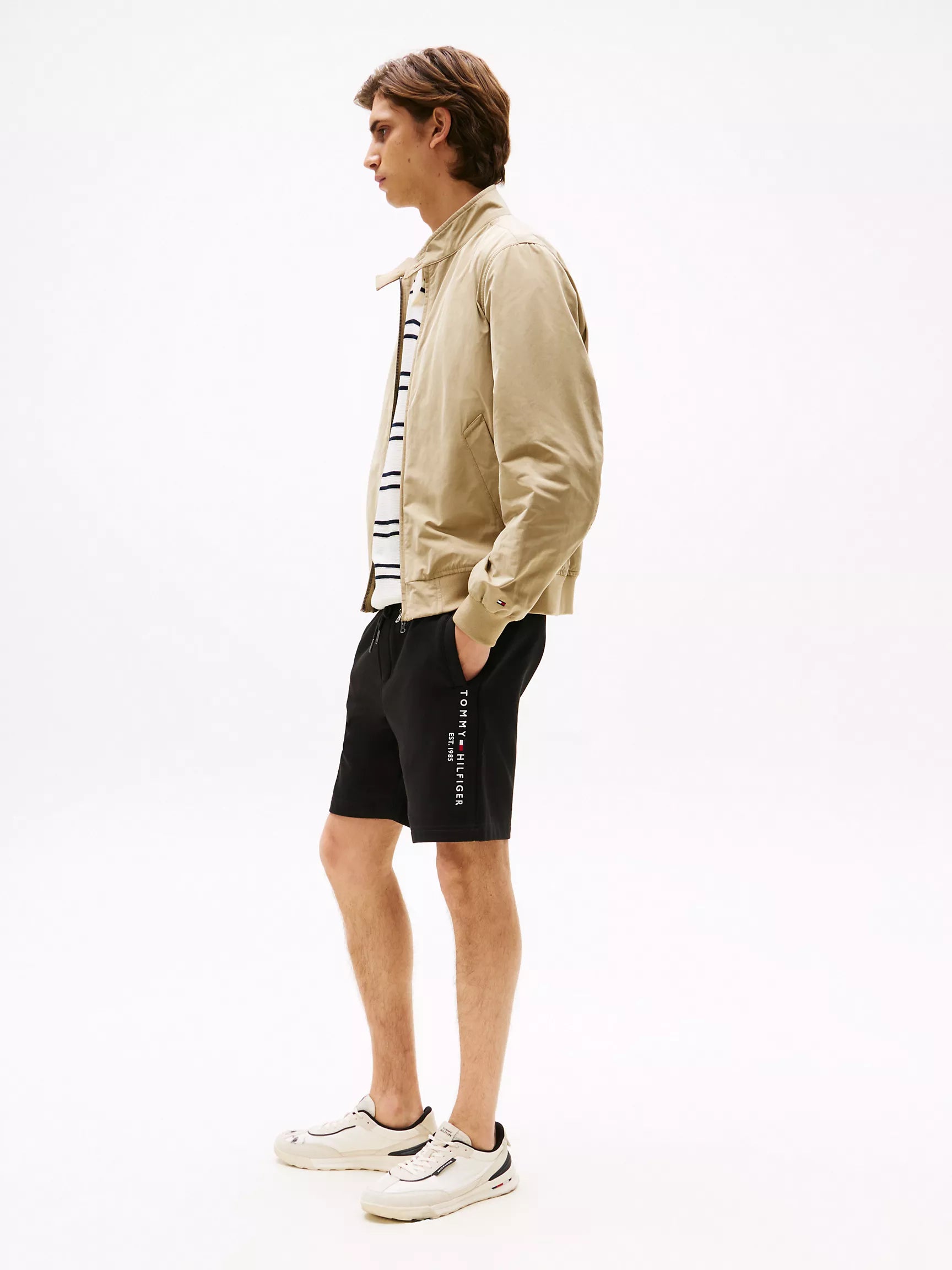 Embroidered Tommy Logo Sweatshort