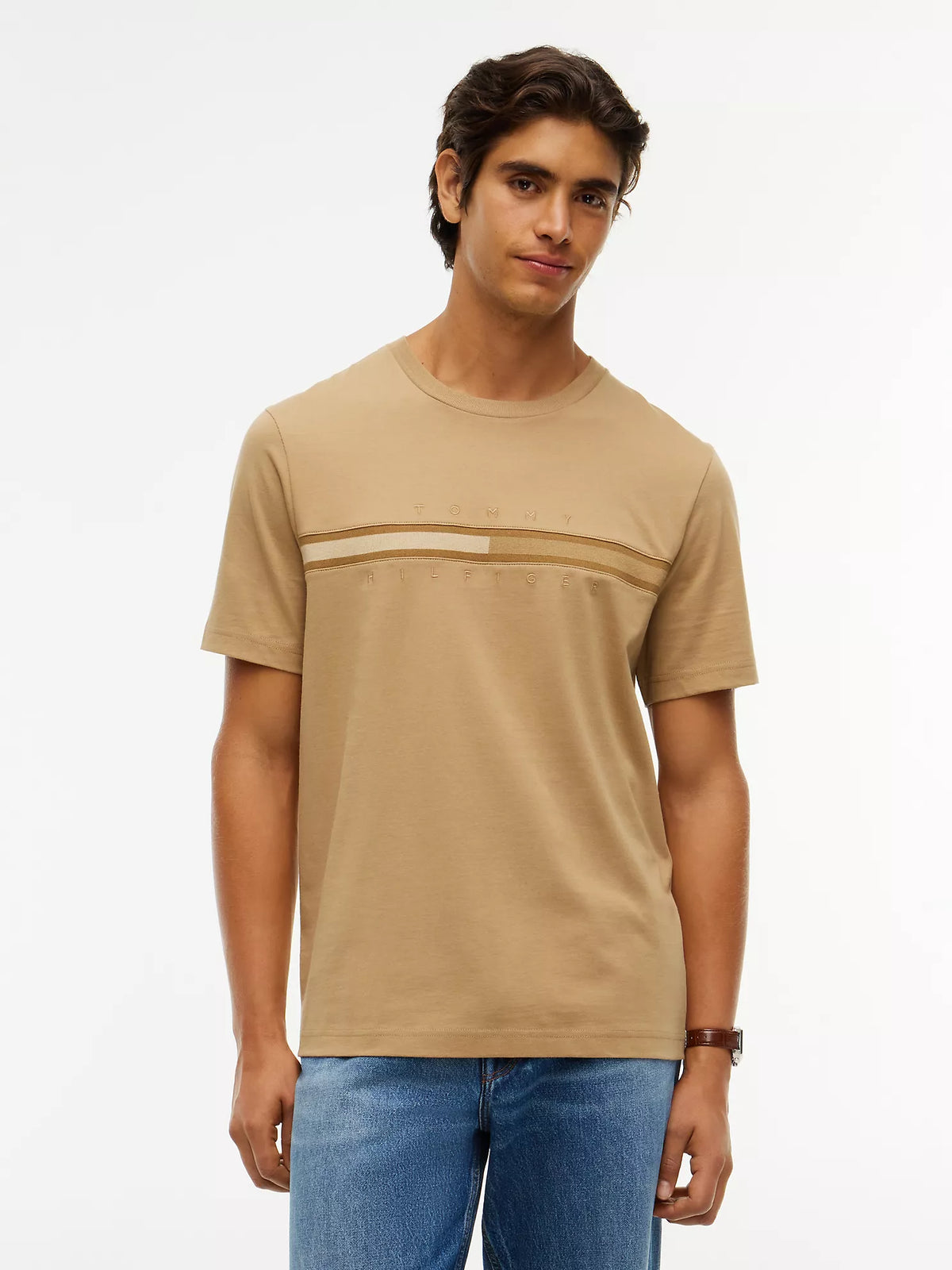 Tommy Hilfiger - Tonal Flag Logo T-Shirt