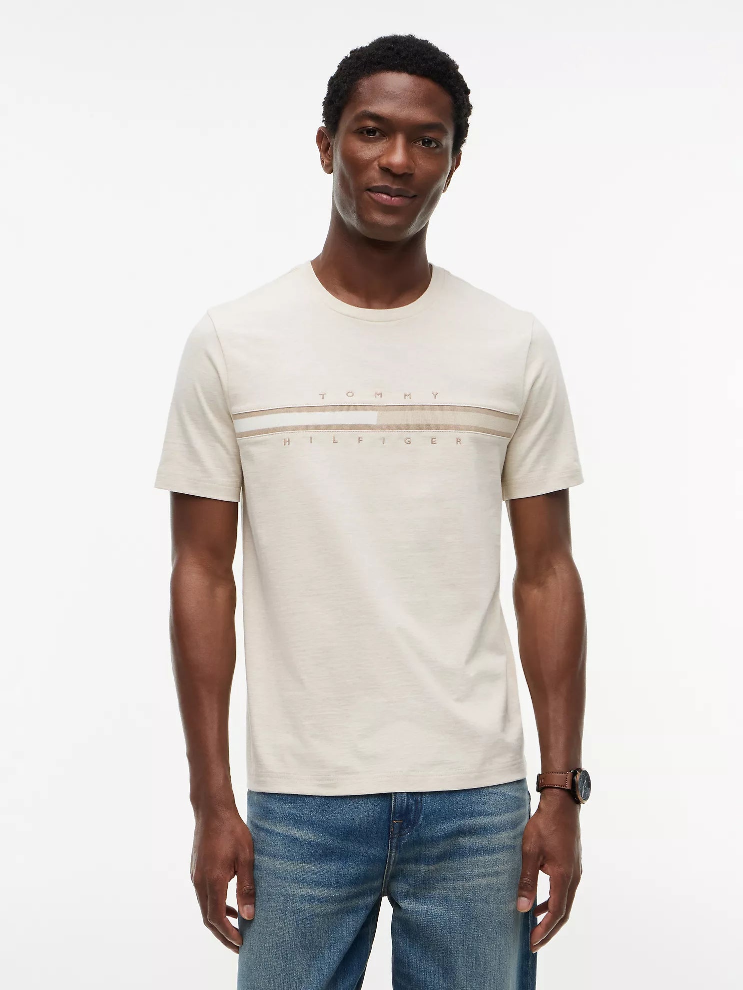 Tommy Hilfiger - Tonal Flag Logo T-Shirt