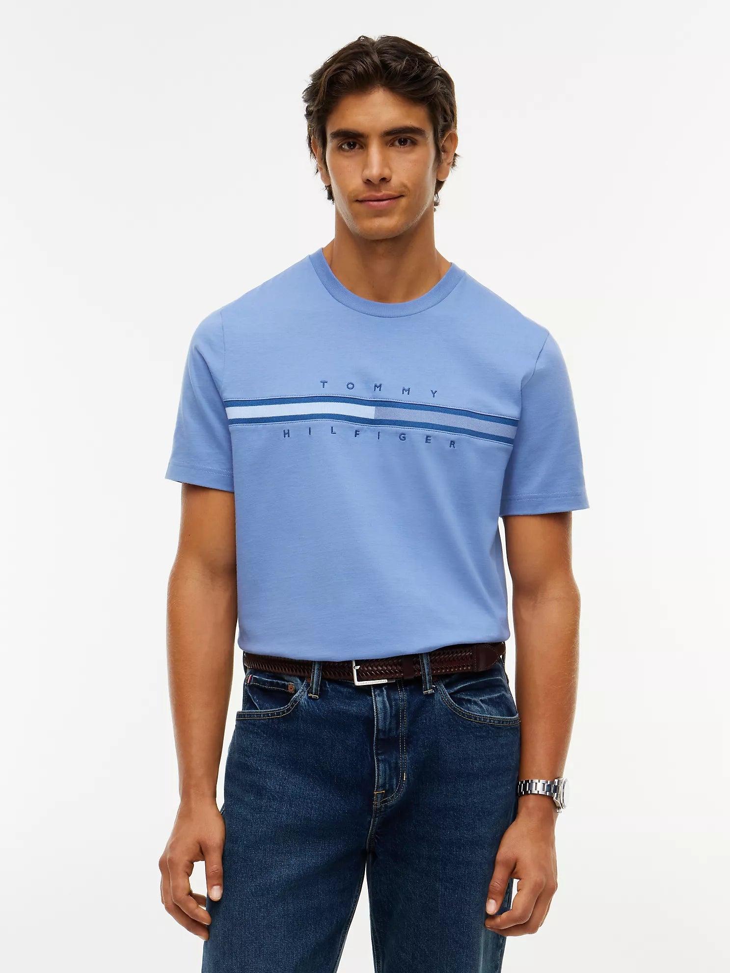 Tommy Hilfiger - Tonal Flag Logo T-Shirt