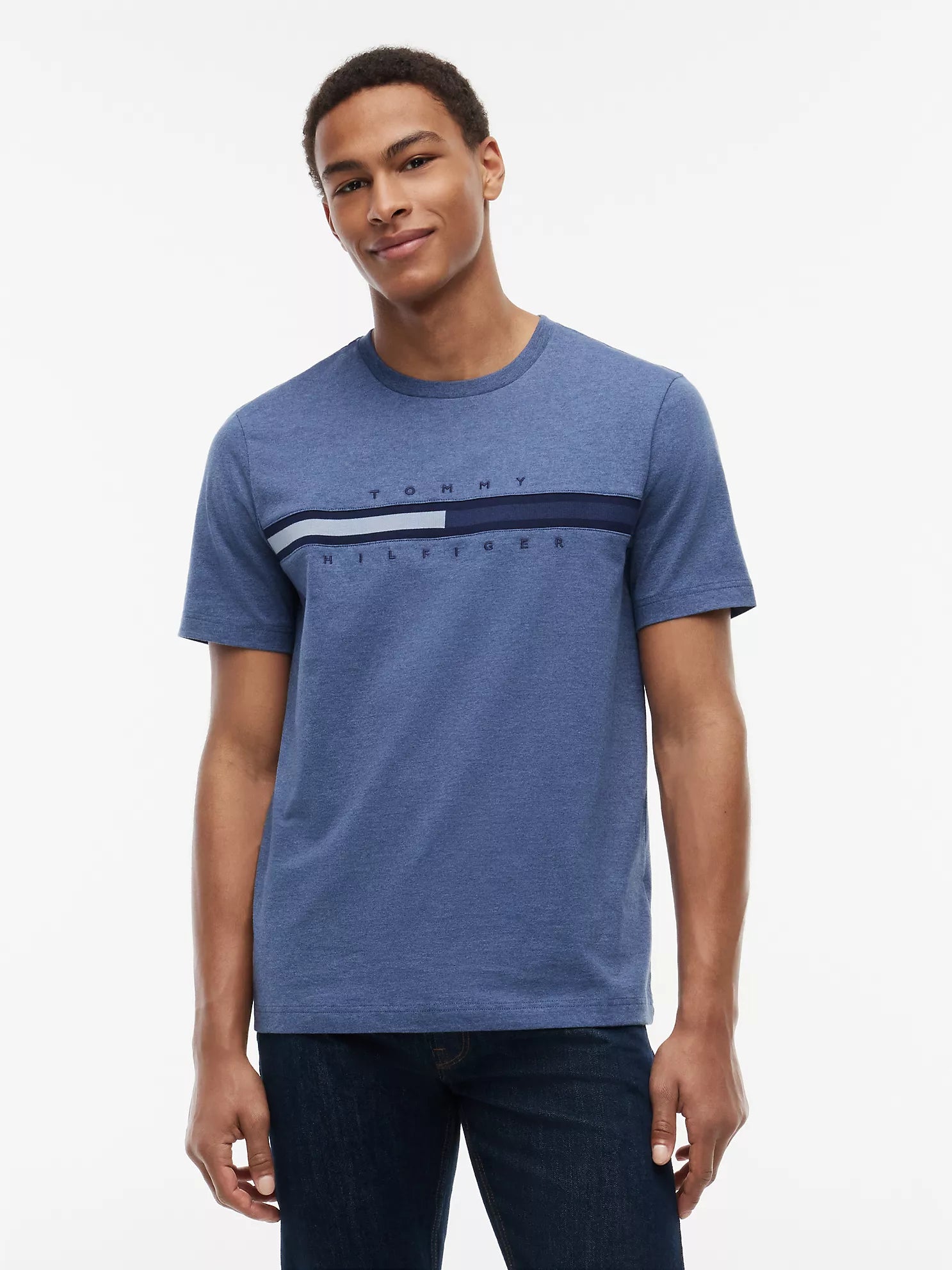 Tommy Hilfiger - Tonal Flag Logo T-Shirt