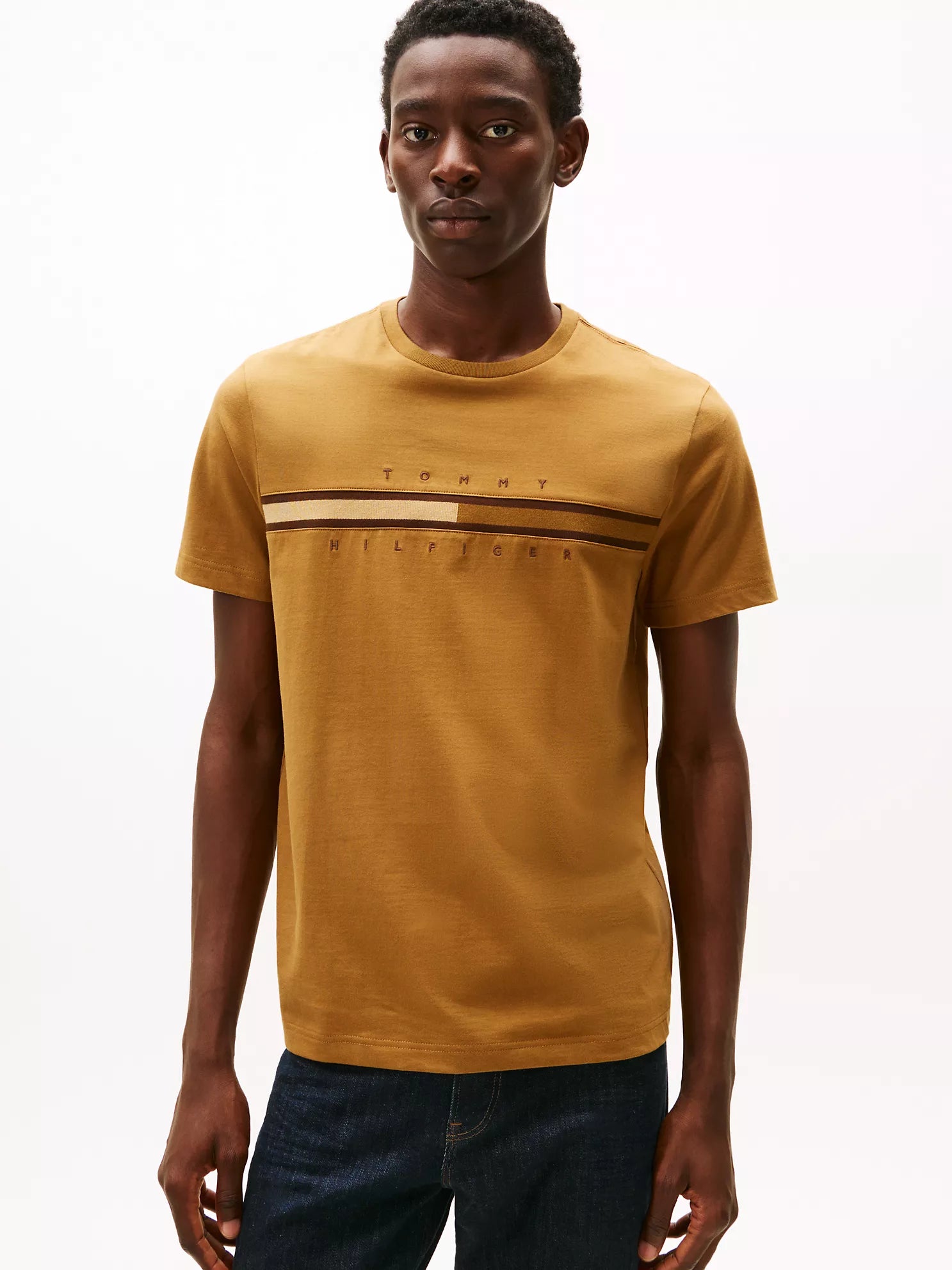 Tommy Hilfiger - Tonal Flag Logo T-Shirt