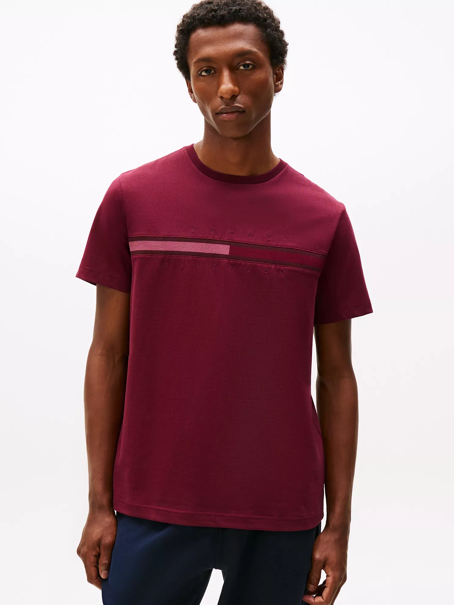 Tommy Hilfiger - Tonal Flag Logo T-Shirt