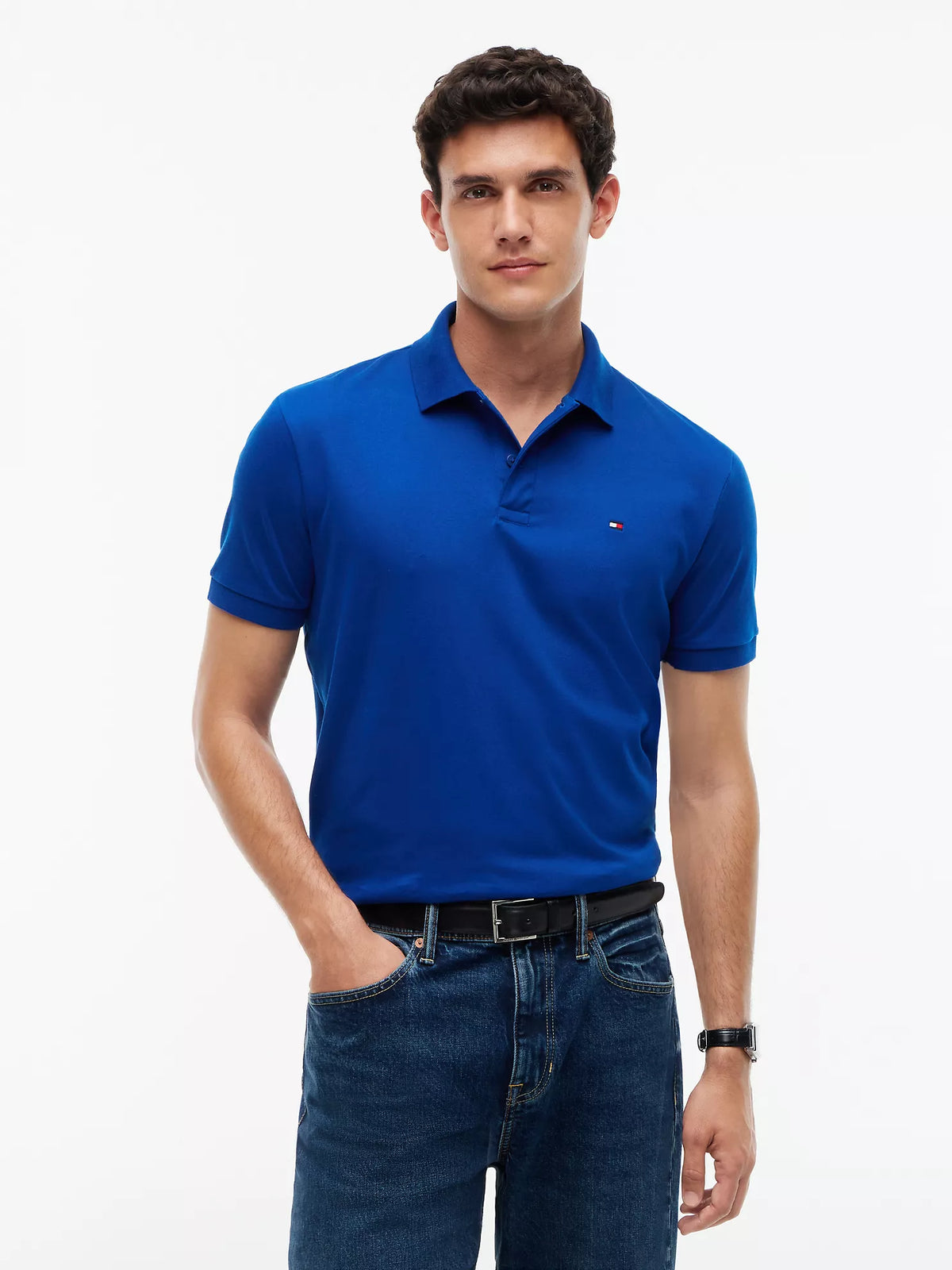Tommy Hilfiger  - Regular Fit Smooth Cotton Polo