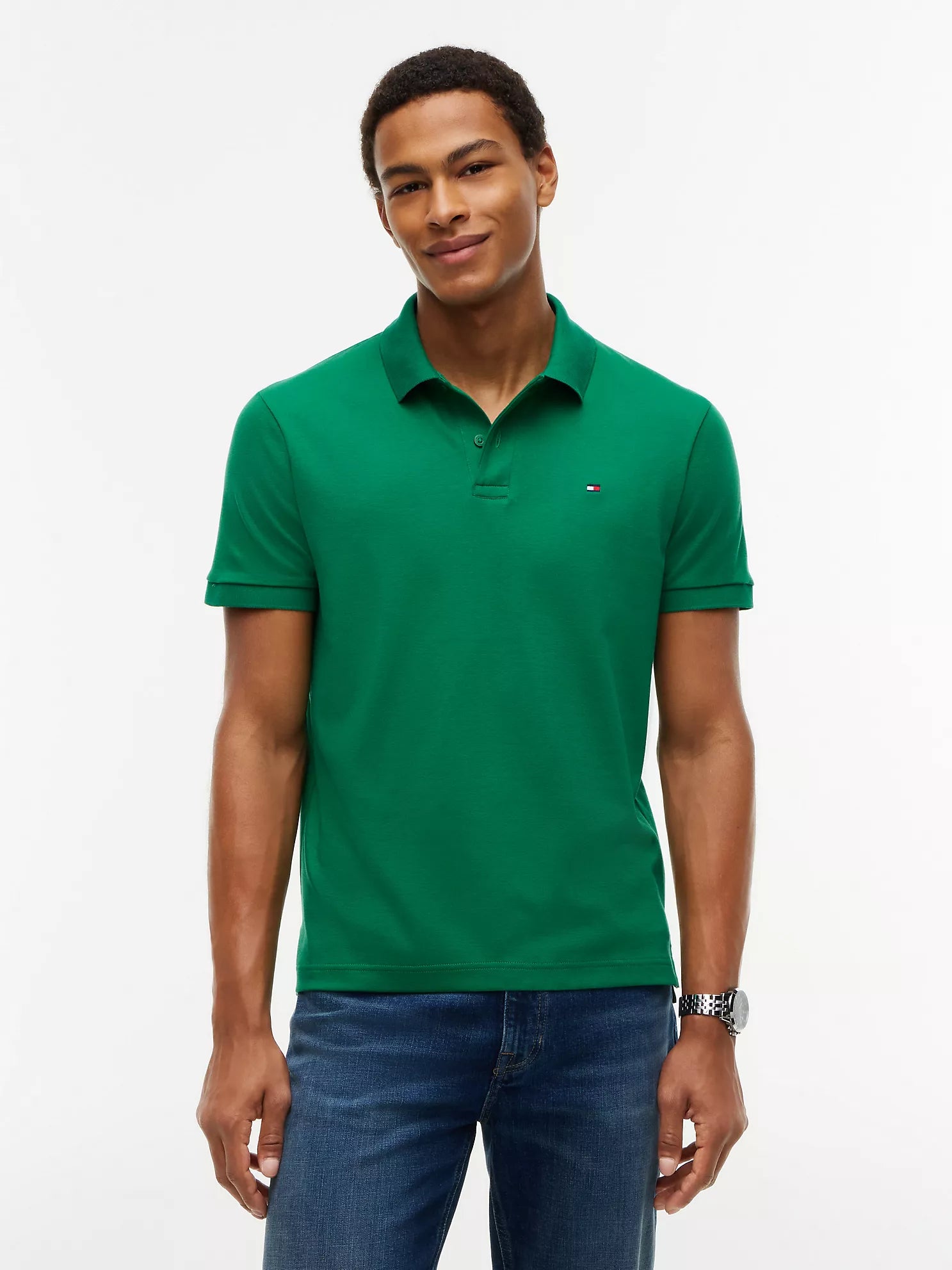 Tommy Hilfiger  - Regular Fit Smooth Cotton Polo