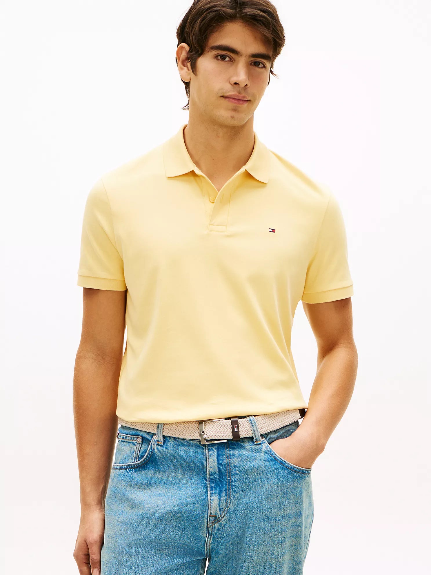 Tommy Hilfiger  - Regular Fit Smooth Cotton Polo
