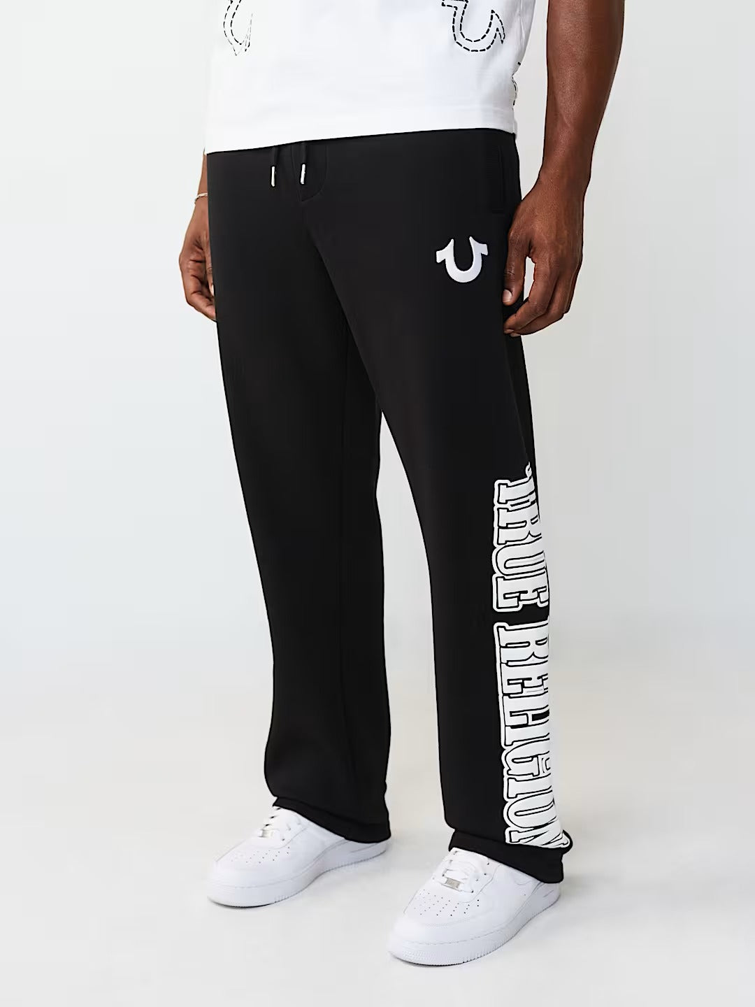 True Religion - Straight OG Logo Sweatpant