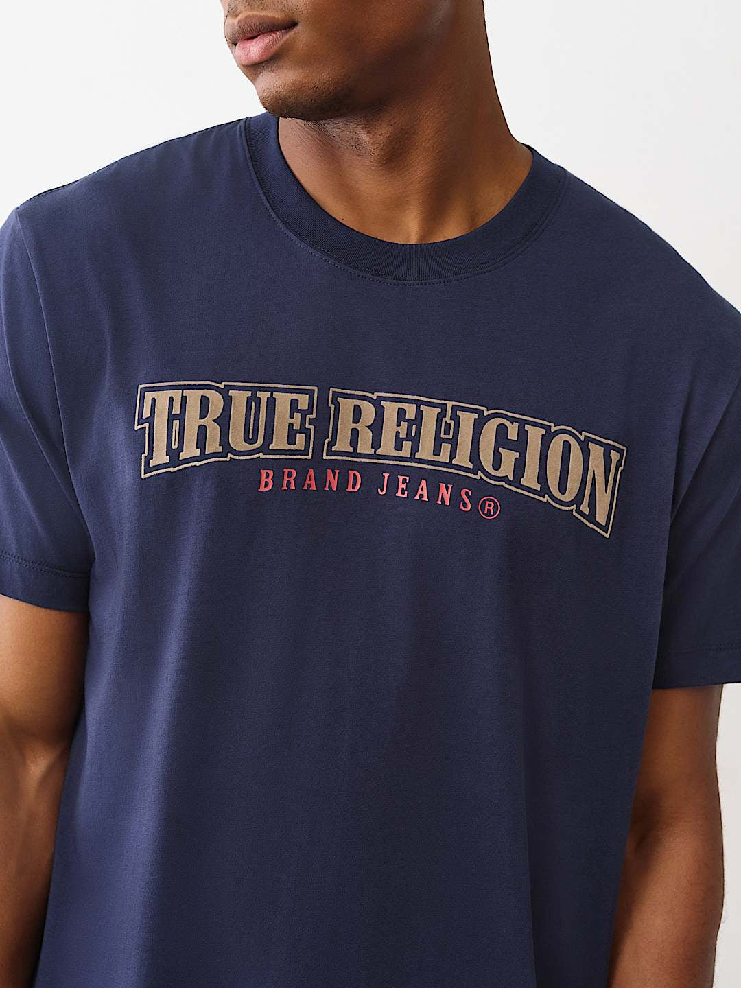 True Religion - Flocked World Tour Tee