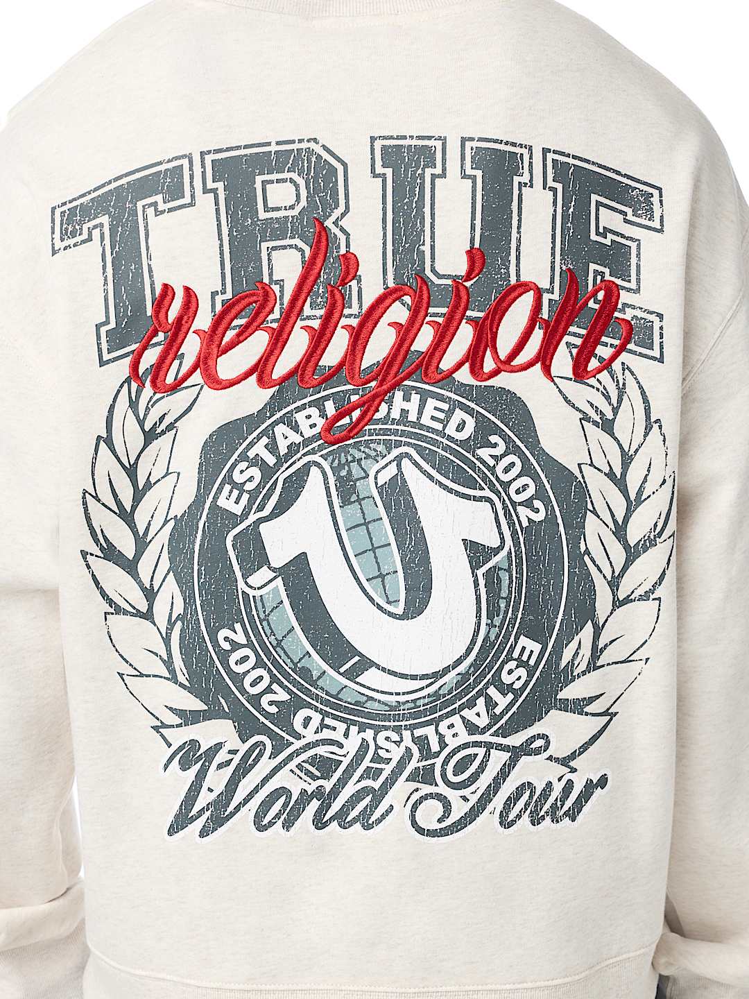 True Religion - Horseshoe Crest Relaxed Crewneck