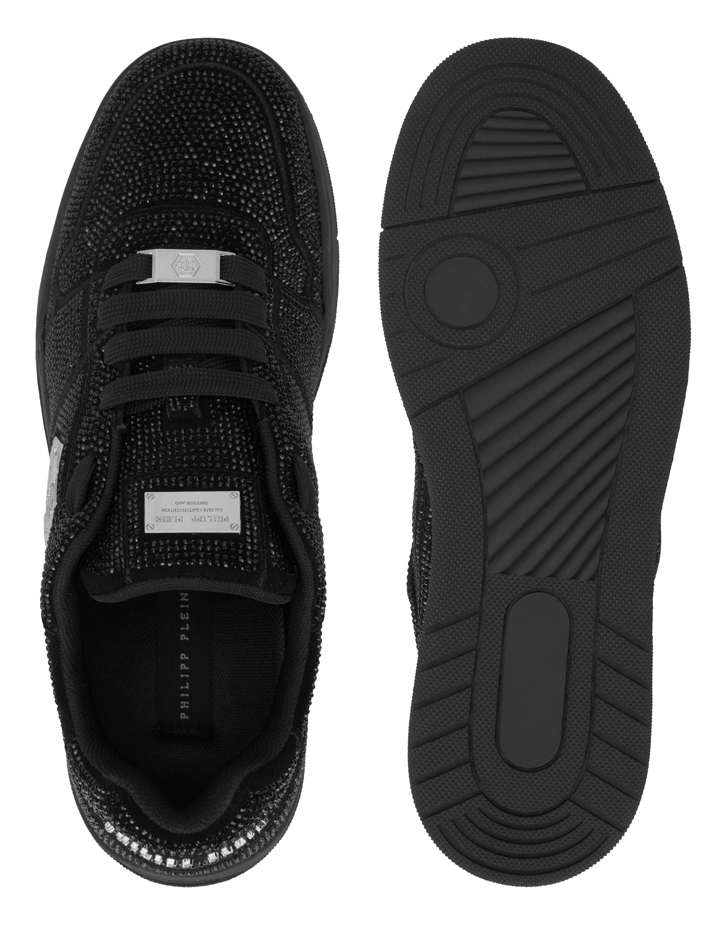 PHILIPP PLEIN - Low-Top Sneakers P-FORCE 78 Strass