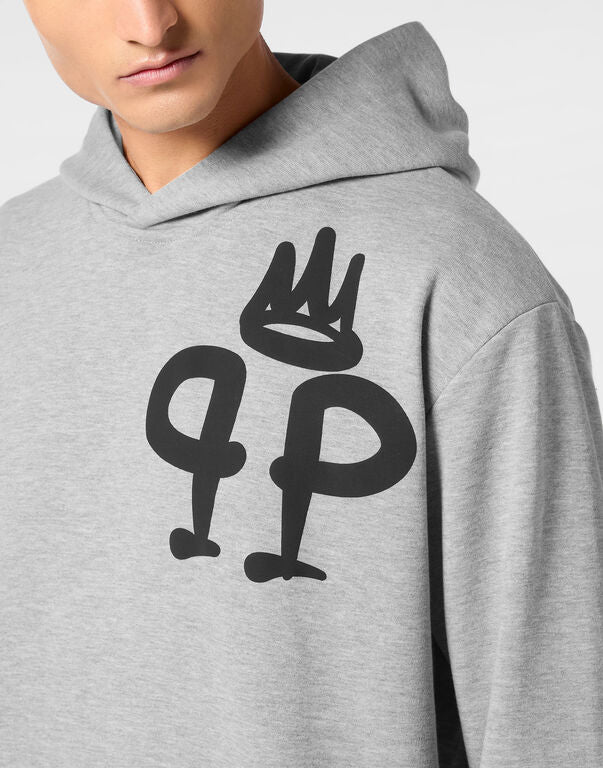 PHILIPP PLEIN - Hoodie Sweatshirt LS King Plein