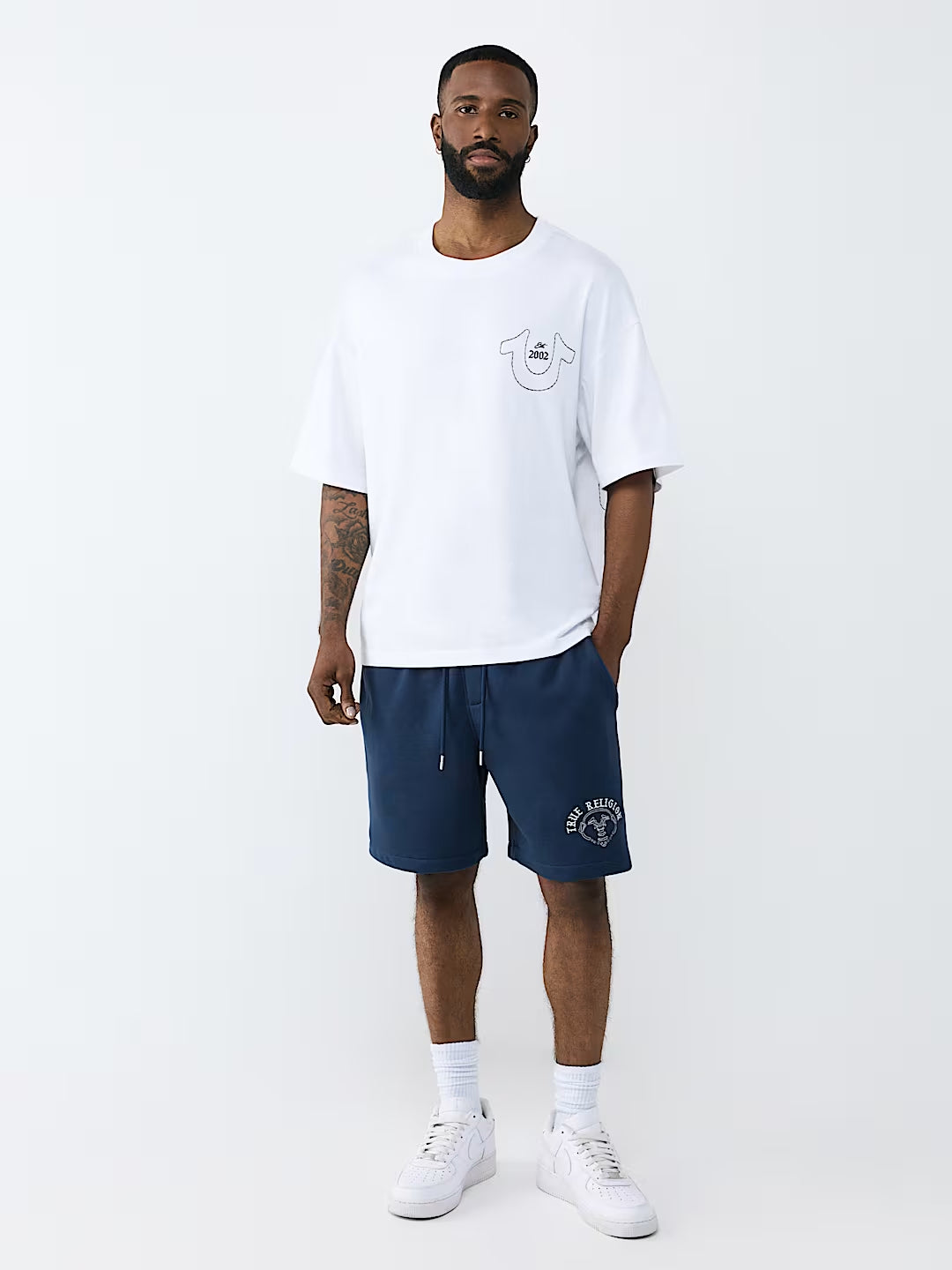 True Religion - Authentic Logo Fleece Short