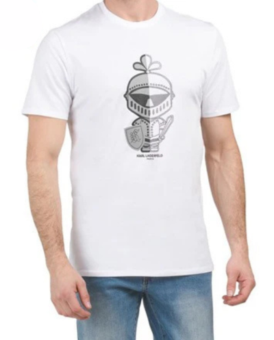 Karl Lagerfeld -  White T-Shirt IMMEDIATE