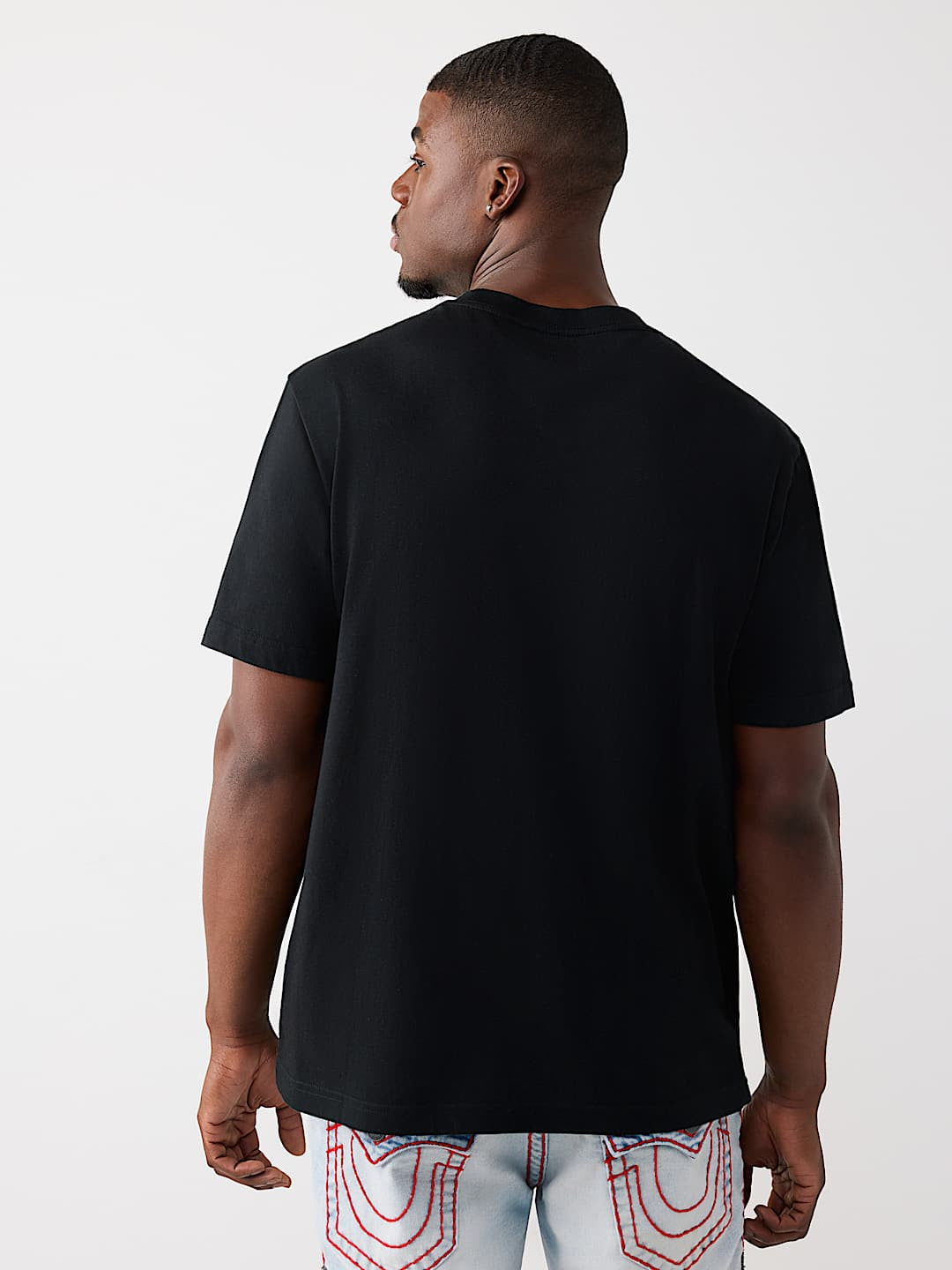 True Religion - Rhinestone Logo Tee