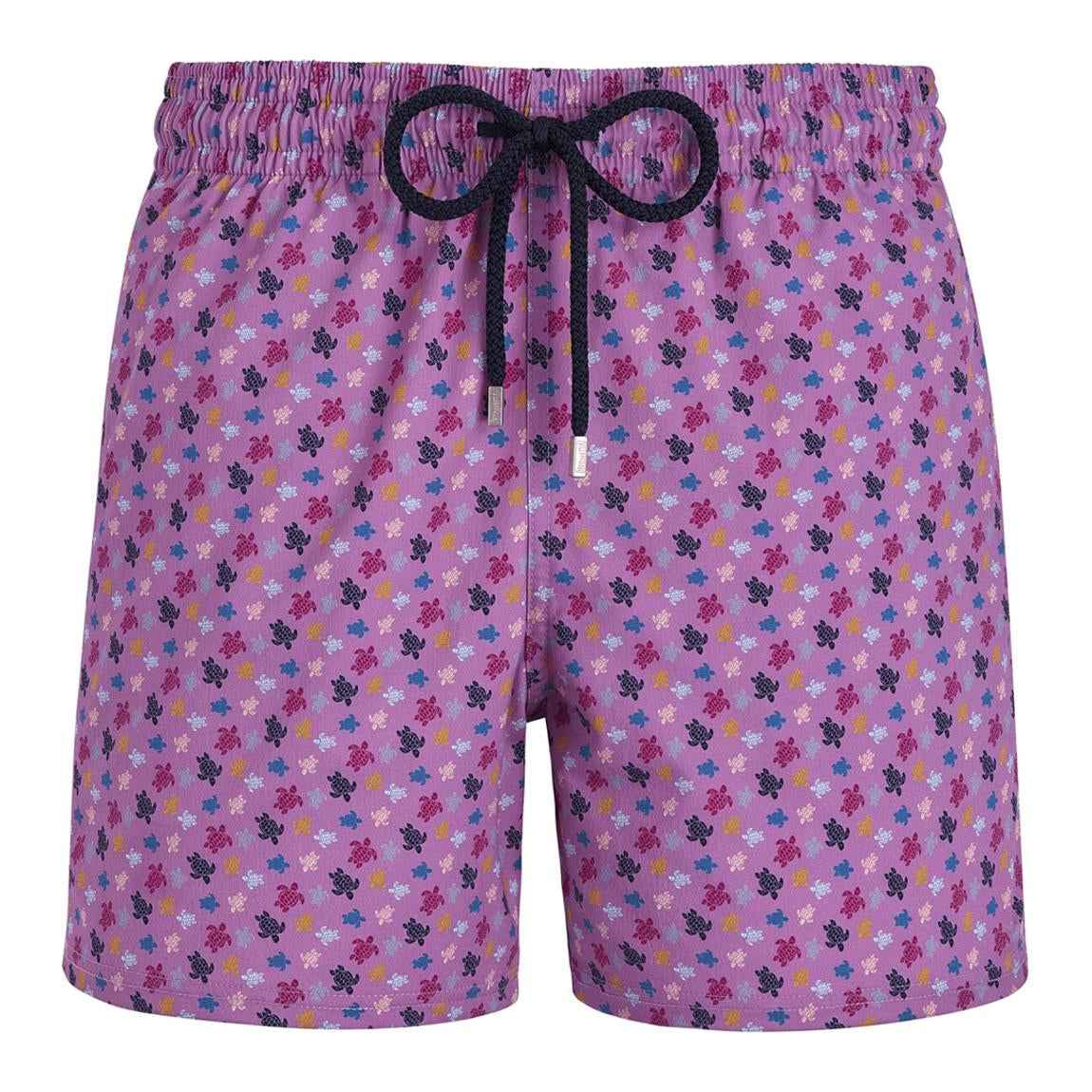Vilebrequin - Purple Micro turtle Swim Trunks