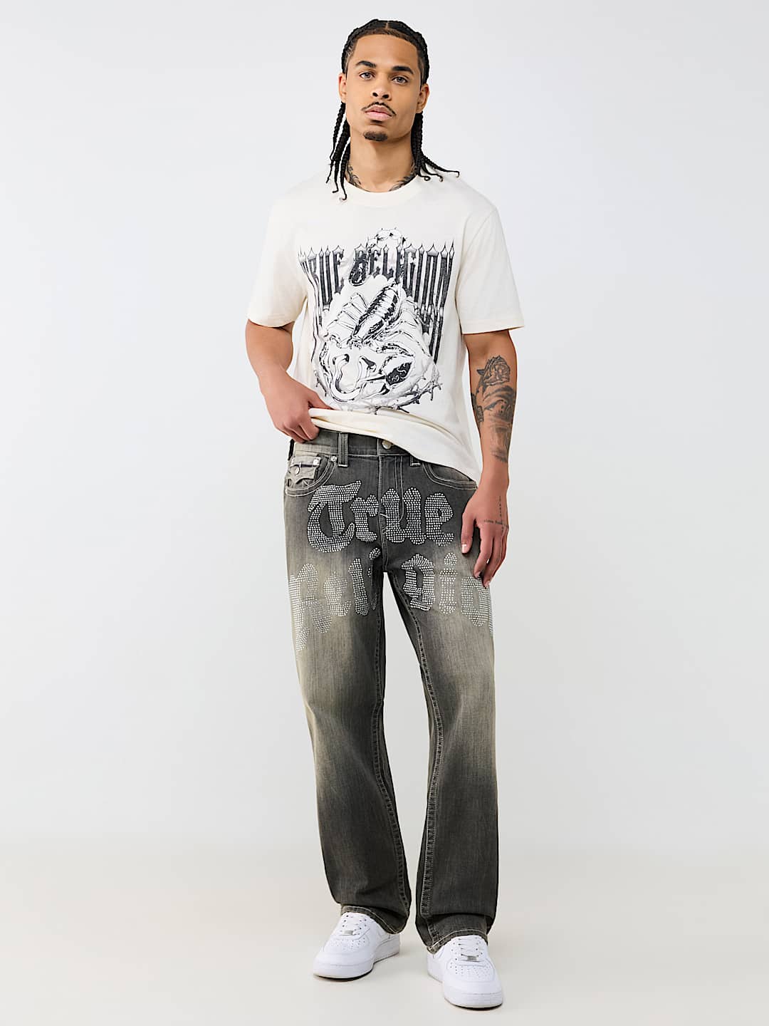 True Religion - Bobby Flap Baggy Jean 34"