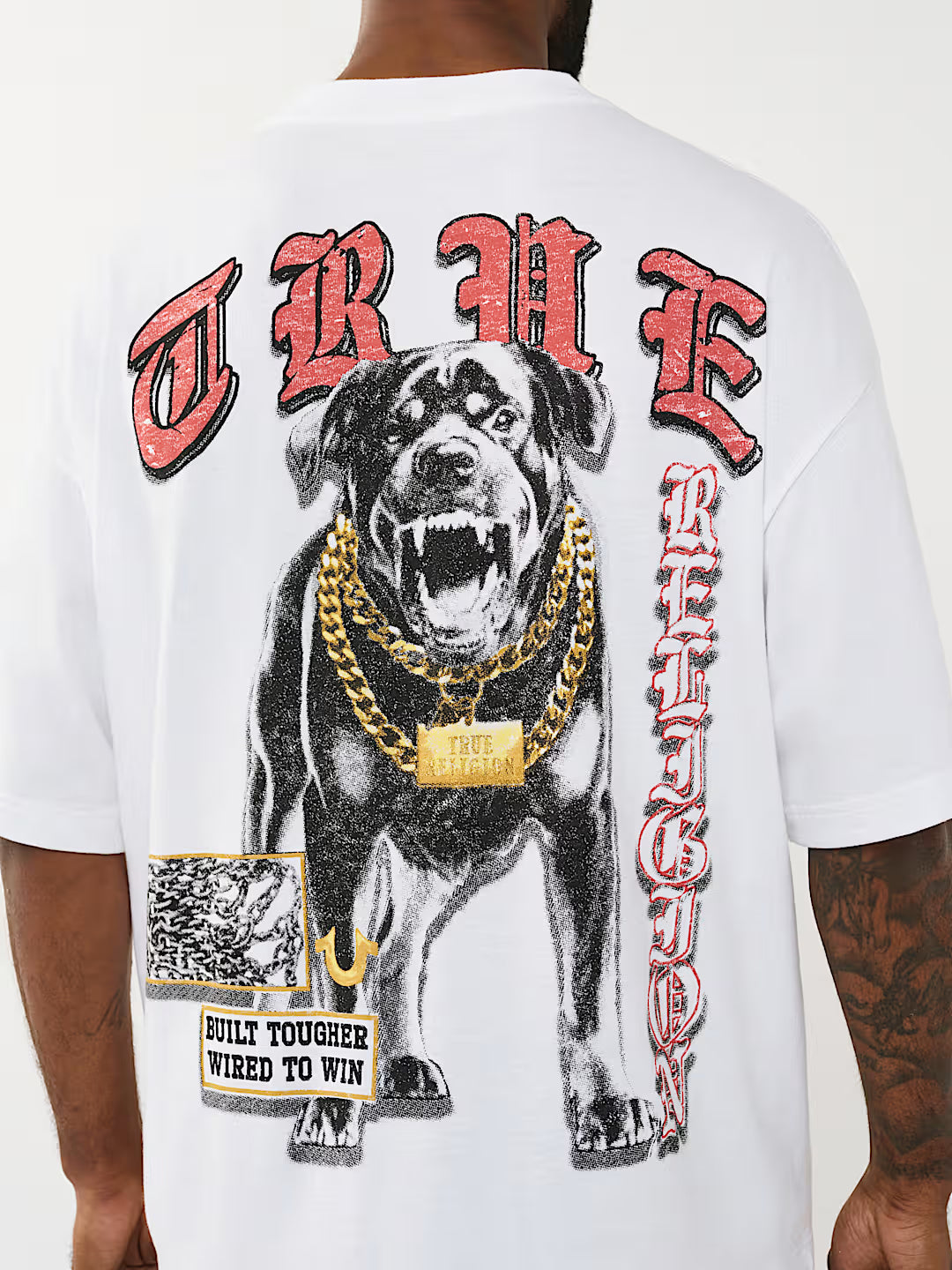 True Religion - Rottweiler Heavyweight Oversized Tee