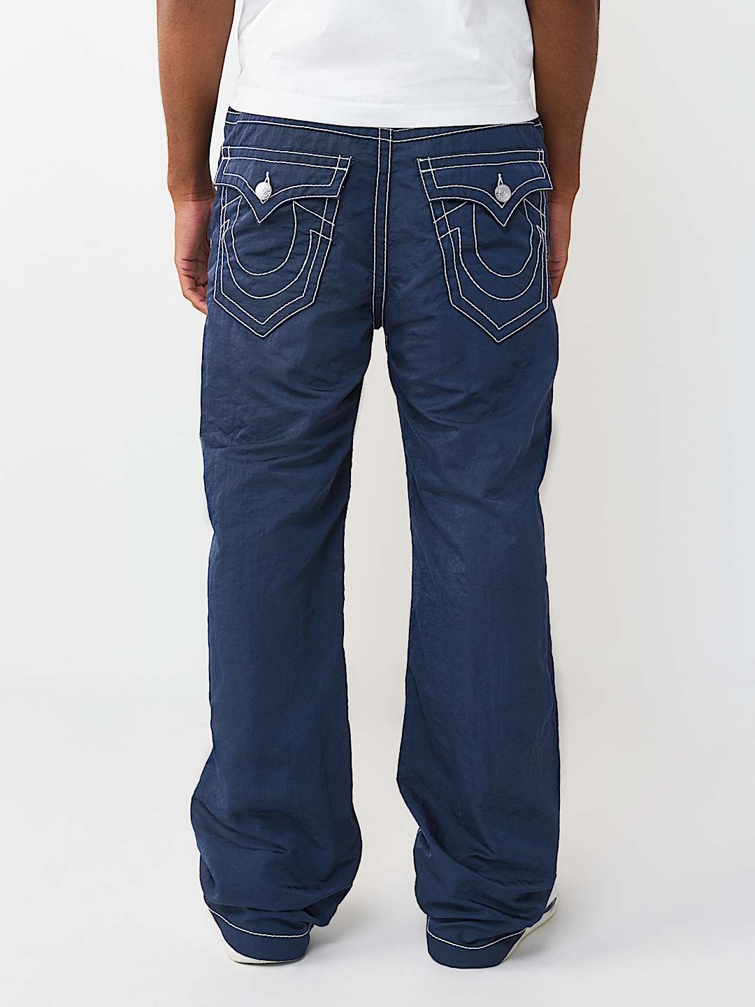 True Religion - Vinny Nylon Big T Flap Ultra Baggy Pant 34"