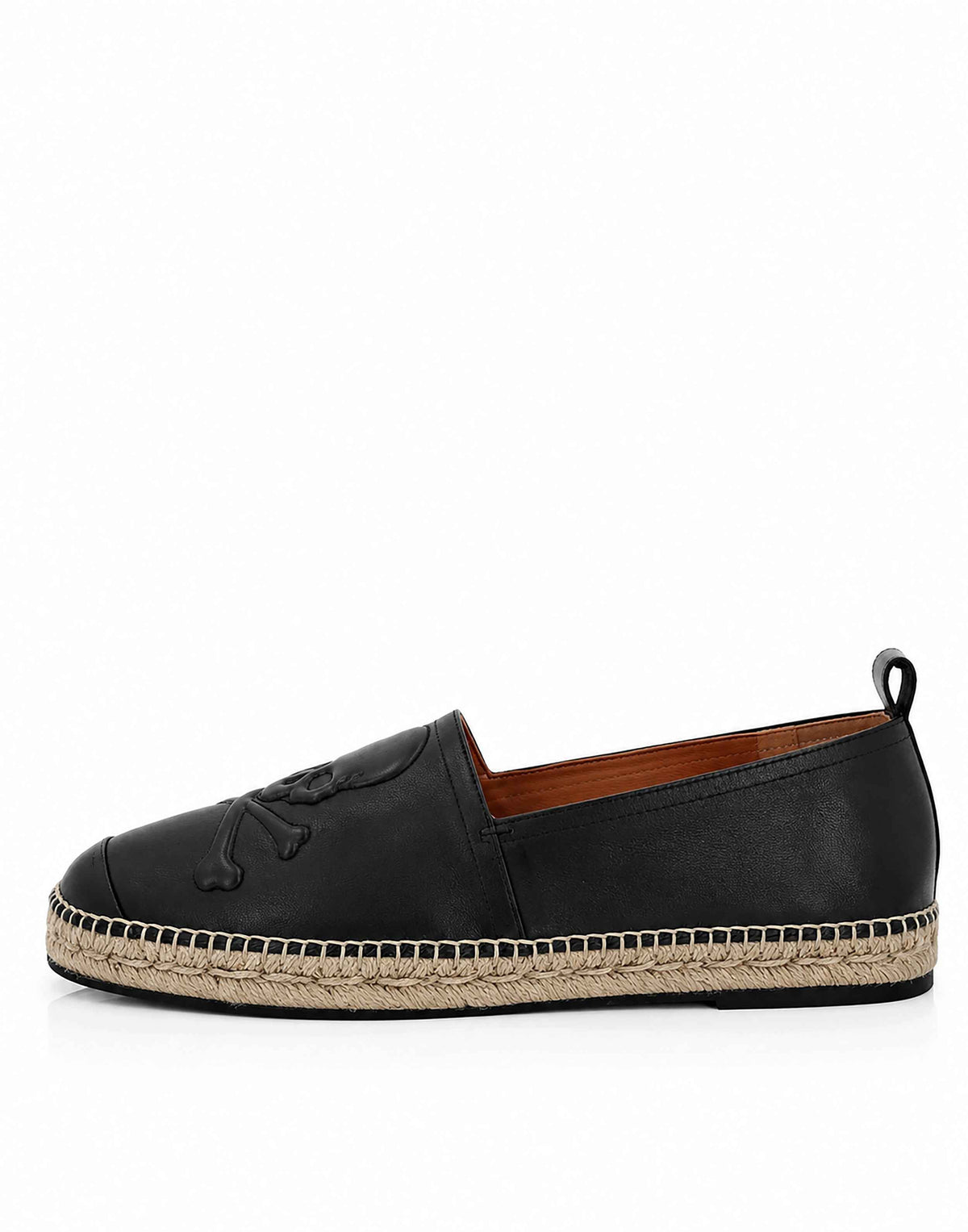 PHILIPP PLEIN - Nappa Leather Espadrillas Skull