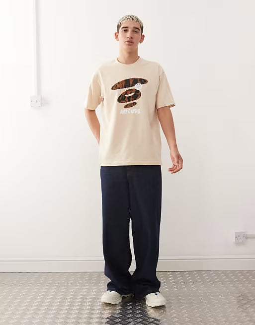 Aape -  by A Bathing Ape boxy t-shirt