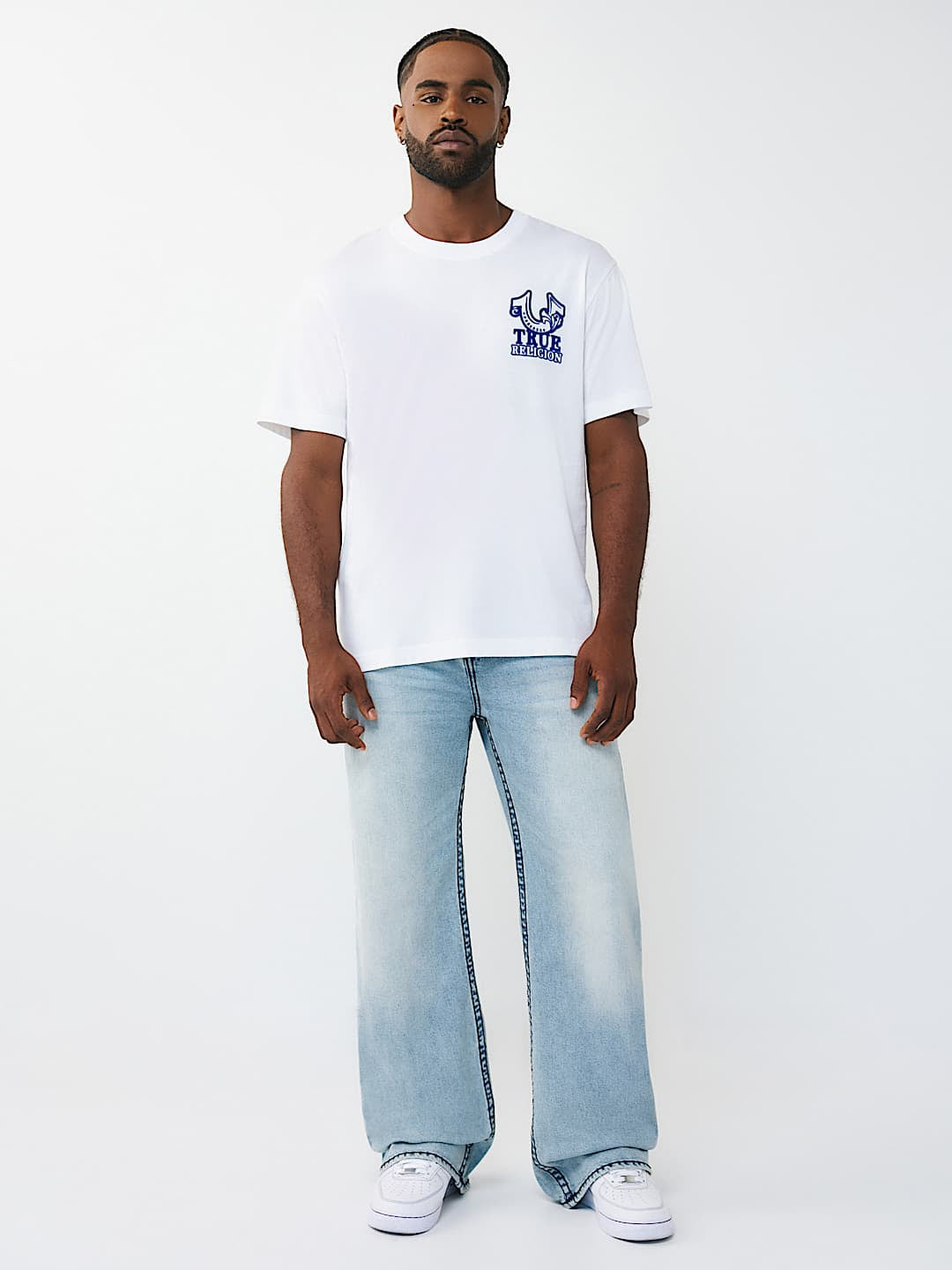 True Religion - Crest Logo Tee