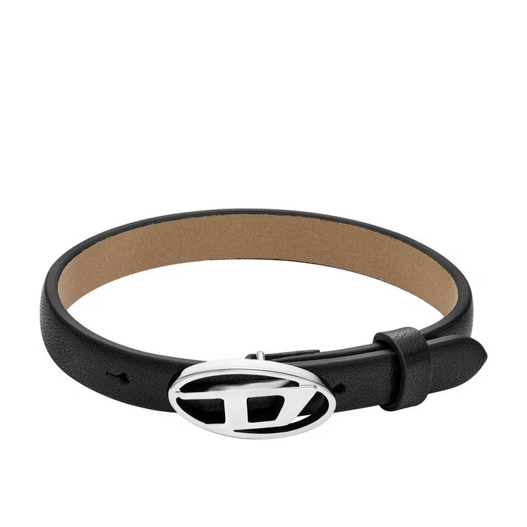 Diesel - Leather Stackable Bracelet