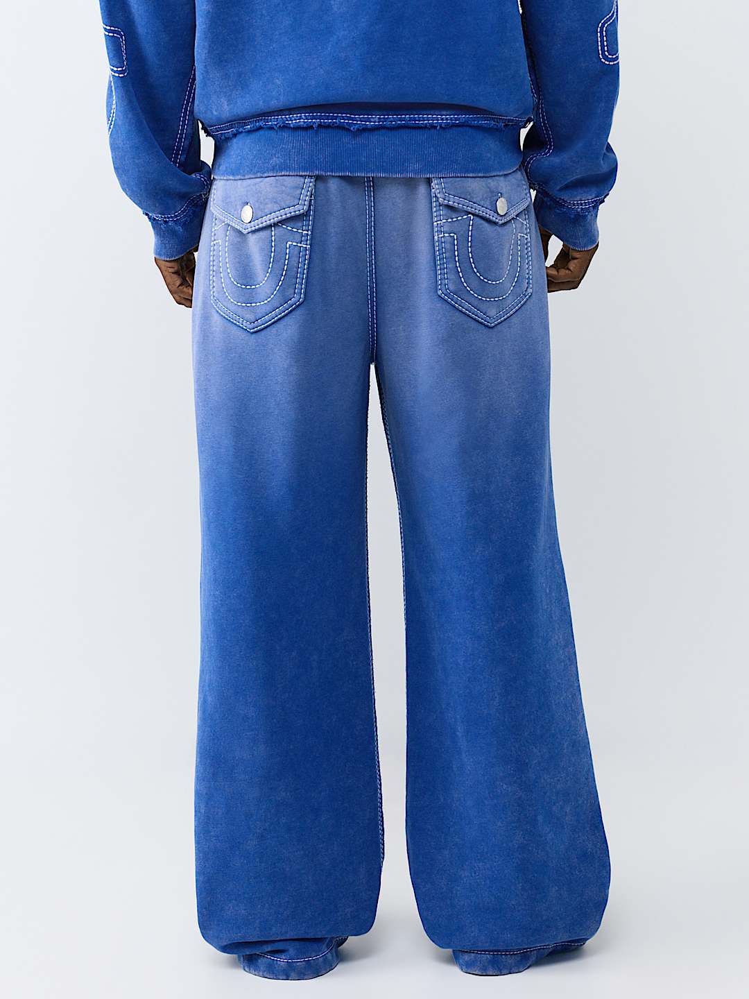 True Religion - Big T Washed Baggy Sweatpant