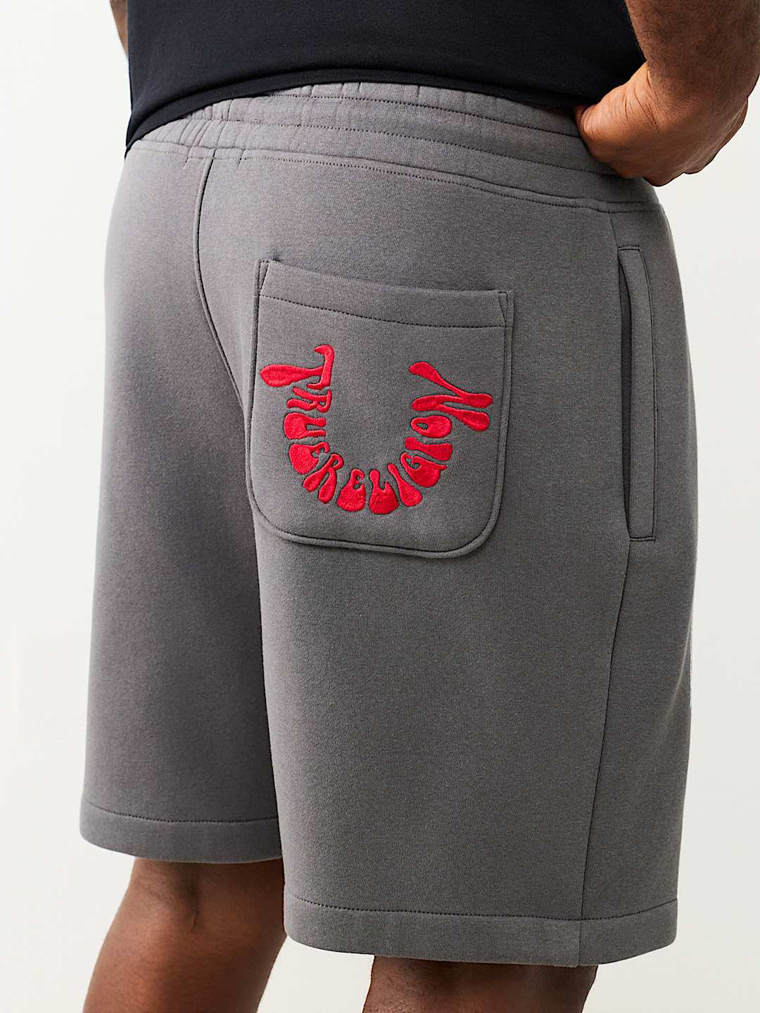 True Religion - Groovy Horseshoe Fleece Short