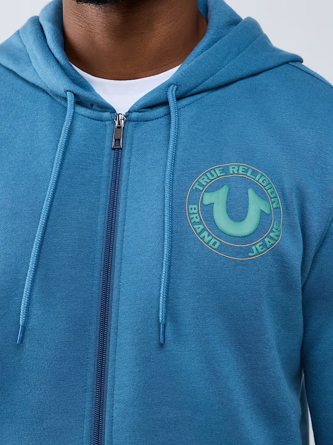 True Religion - True Puff-Print Zip Hoodie