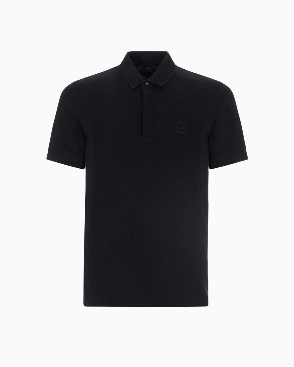 Slim Fit Stretch Cotton Polo With Logo