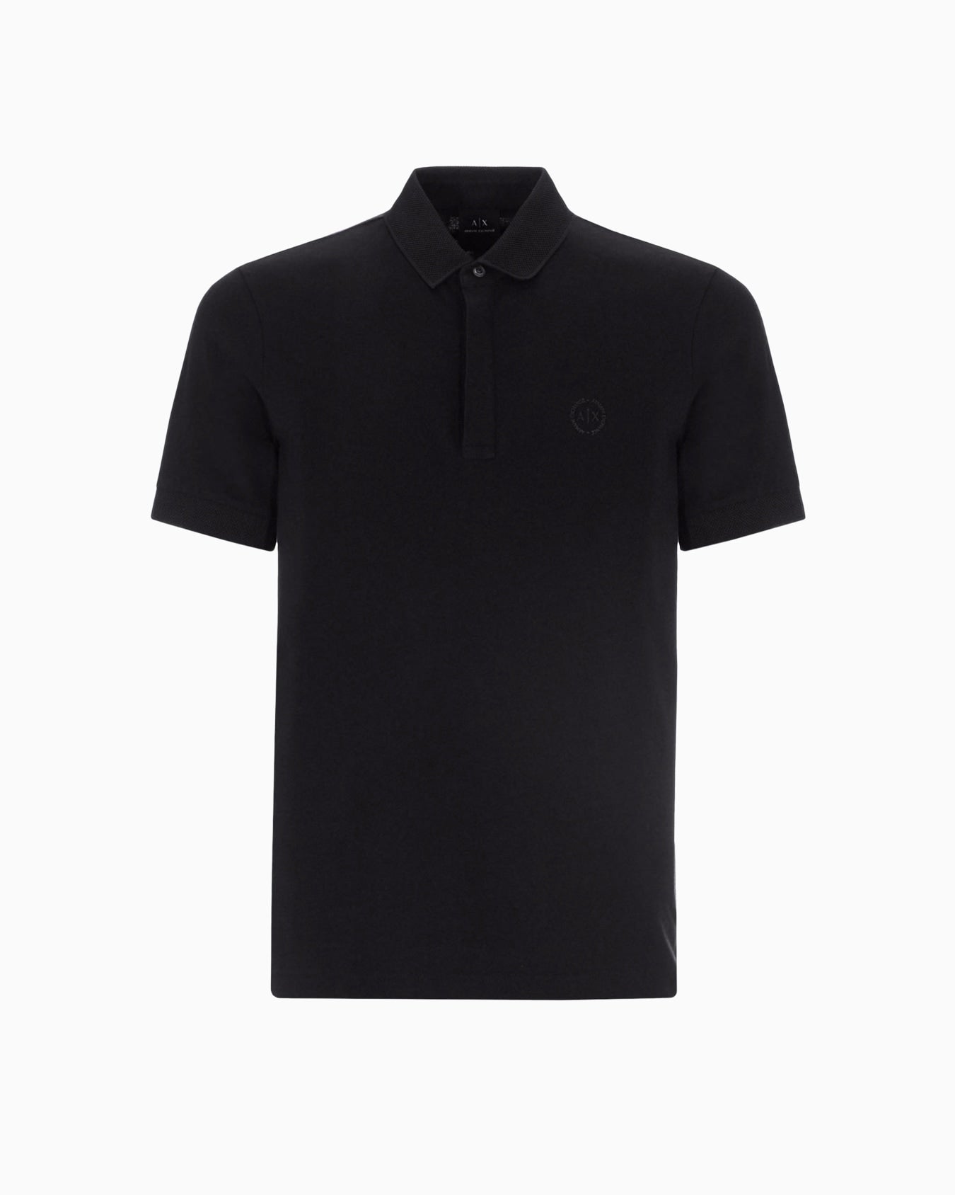 Slim Fit Stretch Cotton Polo With Logo