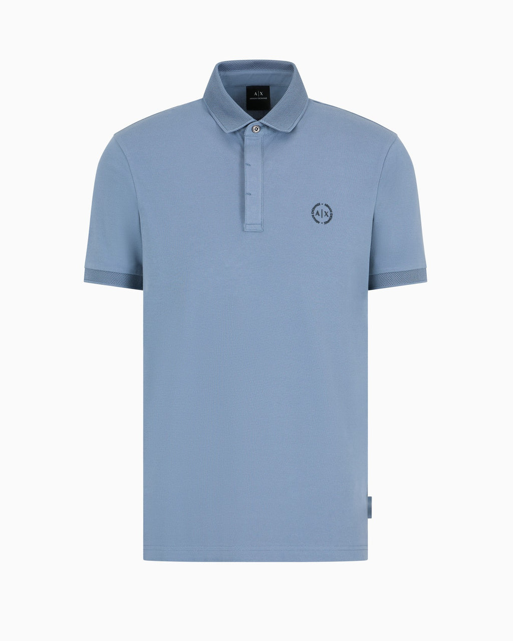 Slim Fit Stretch Cotton Polo With Logo