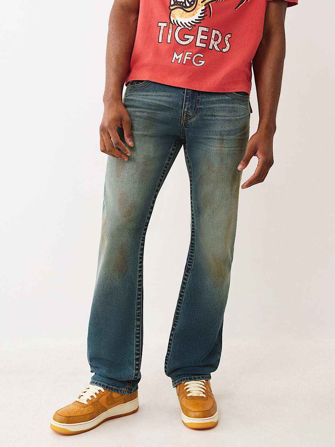 True Religion - ricky flap straight jean 34
