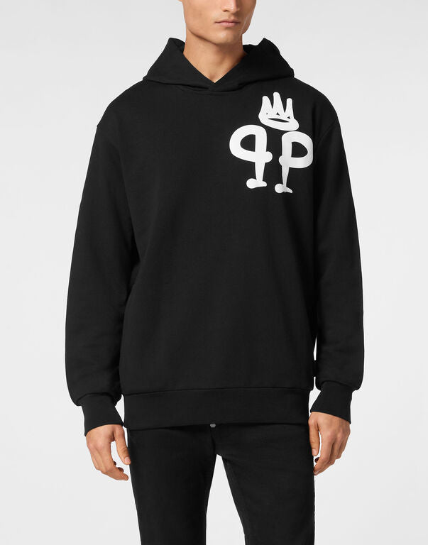 PHILIPP PLEIN - Hoodie Sweatshirt LS King Plein