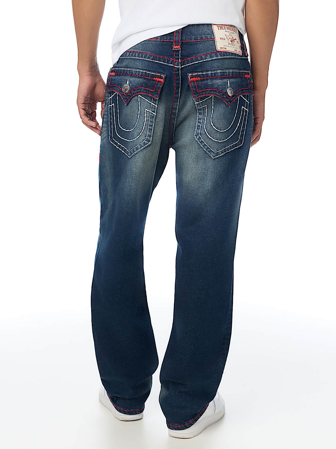 True Religion - Ricky Super T Flap Straight Jean 34"