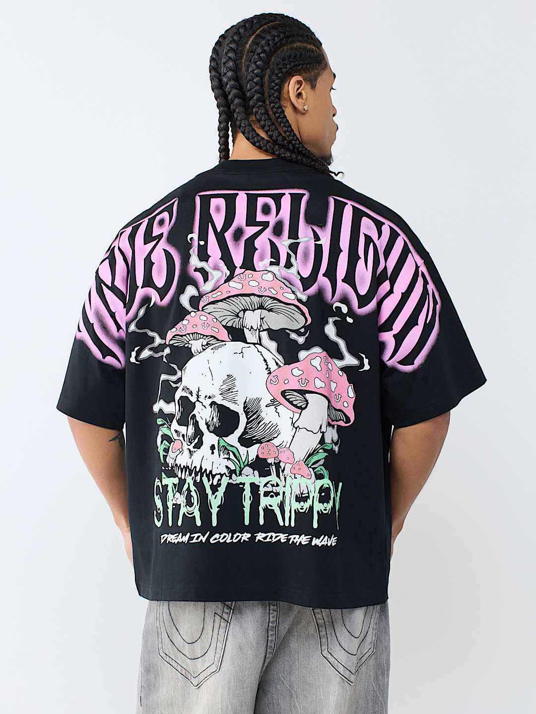 True Religion - Trippy Heavyweight Oversized Tee