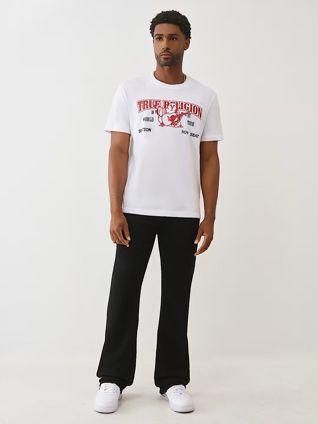 True Religion - Billy Warped Horseshoe Logo Bootcut Jean 34