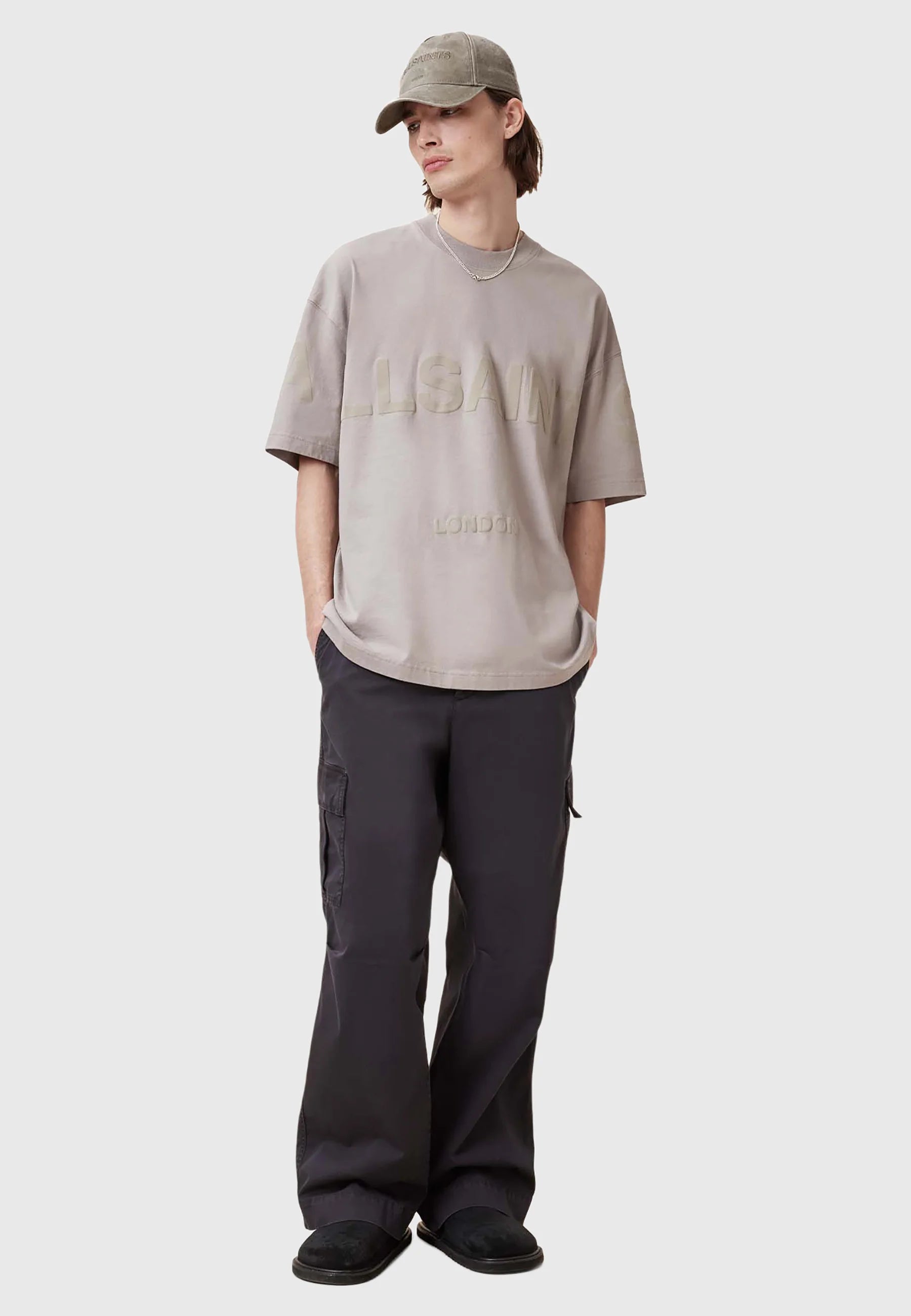 AllSaints - Biggy Crew Print T-shirt