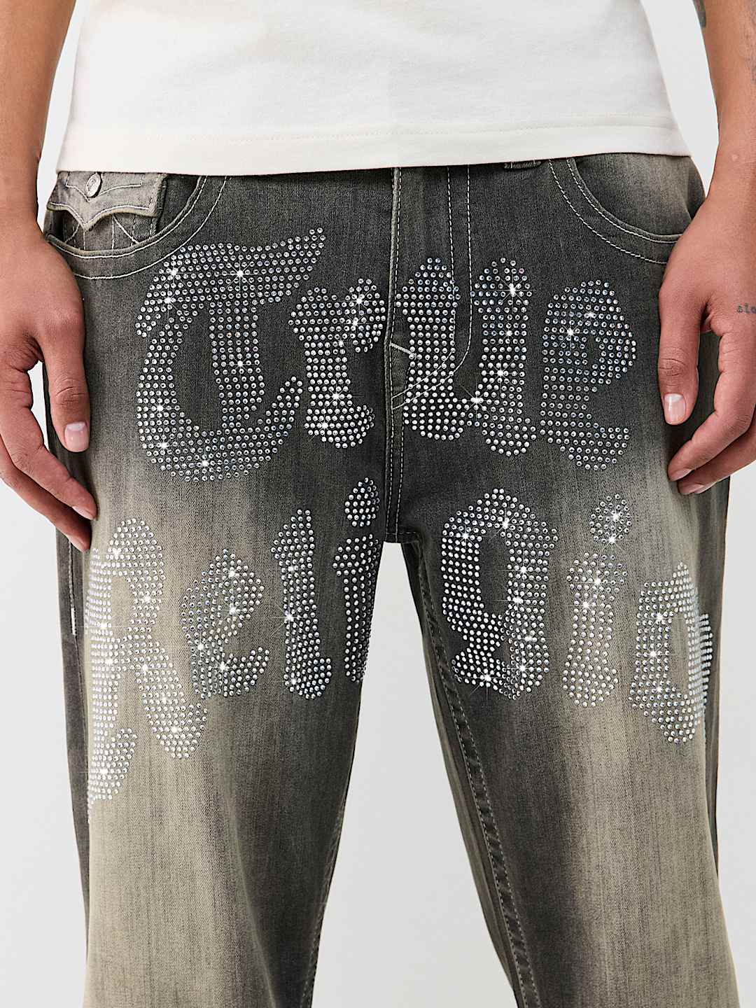 True Religion - Bobby Flap Baggy Jean 34"