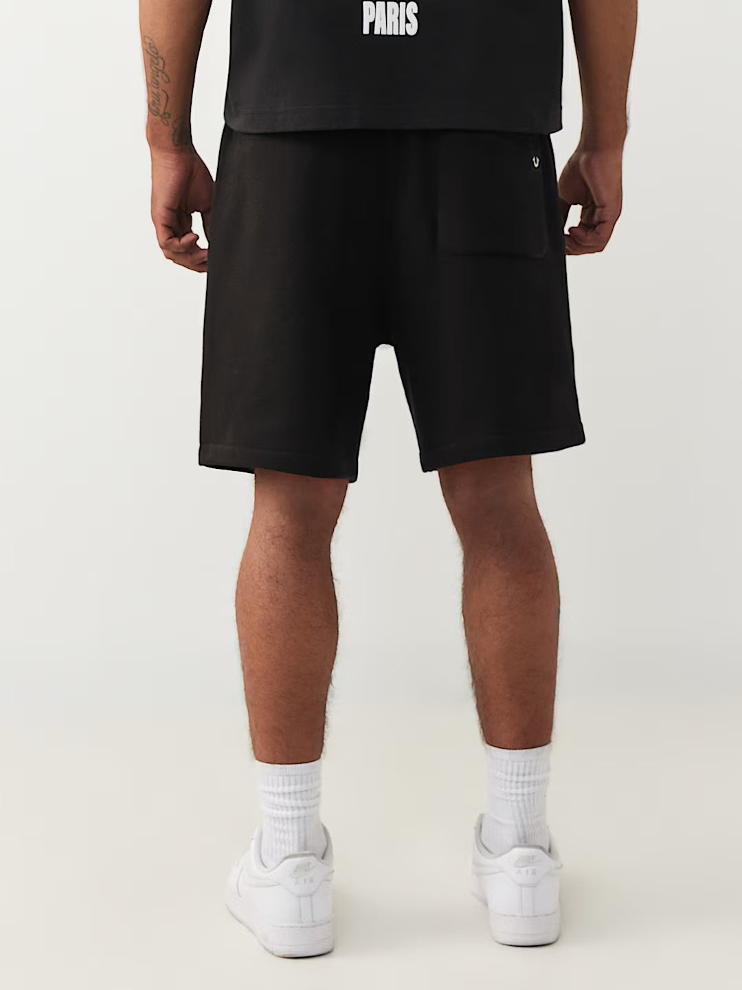 True Religion - Chrome Logo Loose Fleece Short