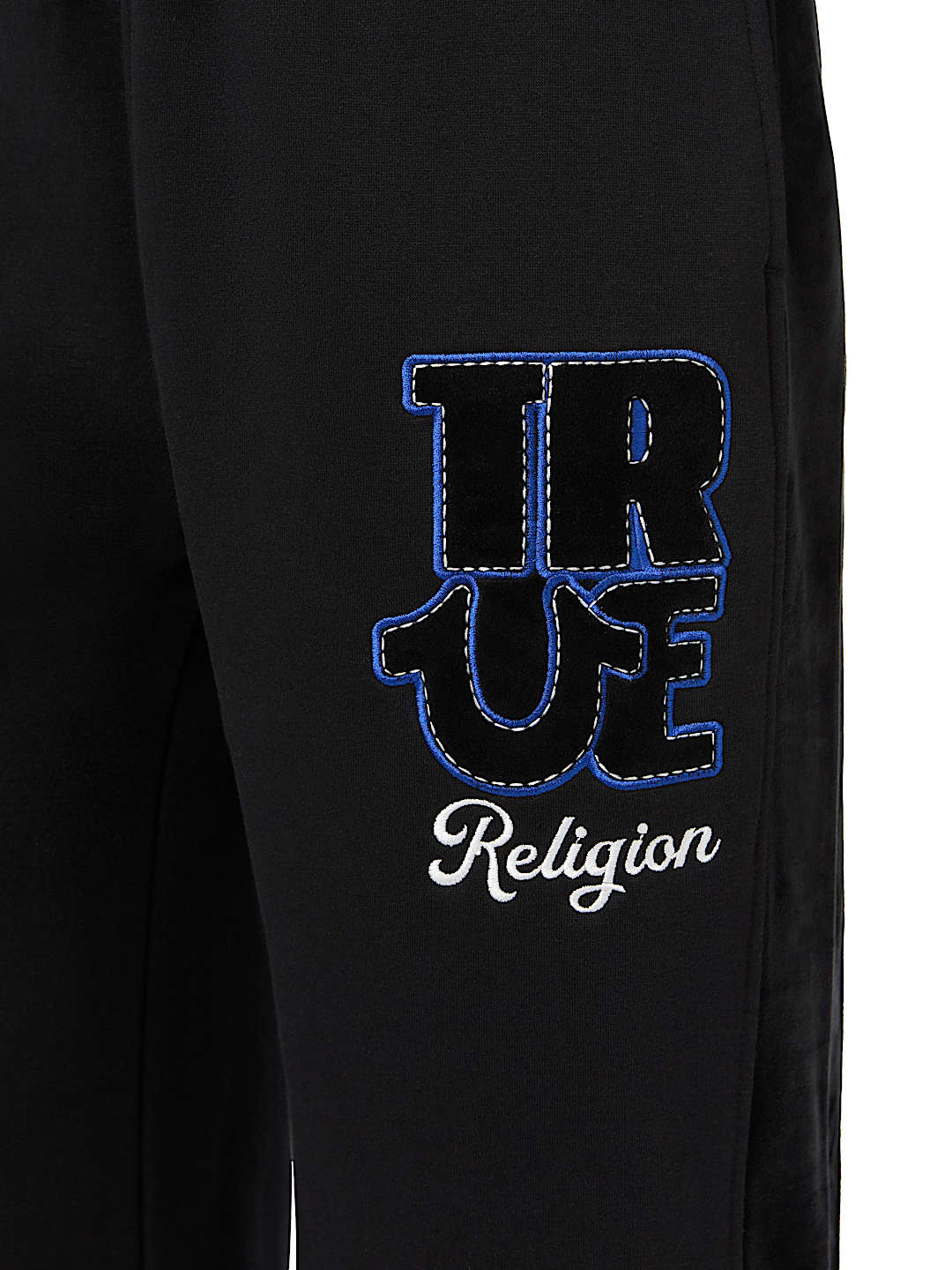 True Religion - Velour Logo Baggy Sweatpant