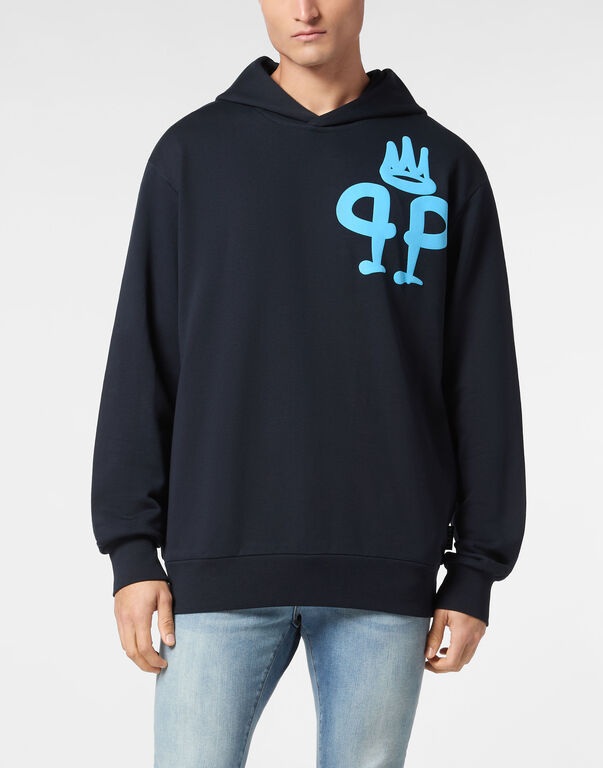 PHILIPP PLEIN - Hoodie Sweatshirt LS King Plein