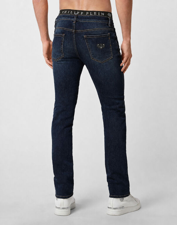 PHILIPP PLEIN - Straight Supreme Fit Jeans Basic